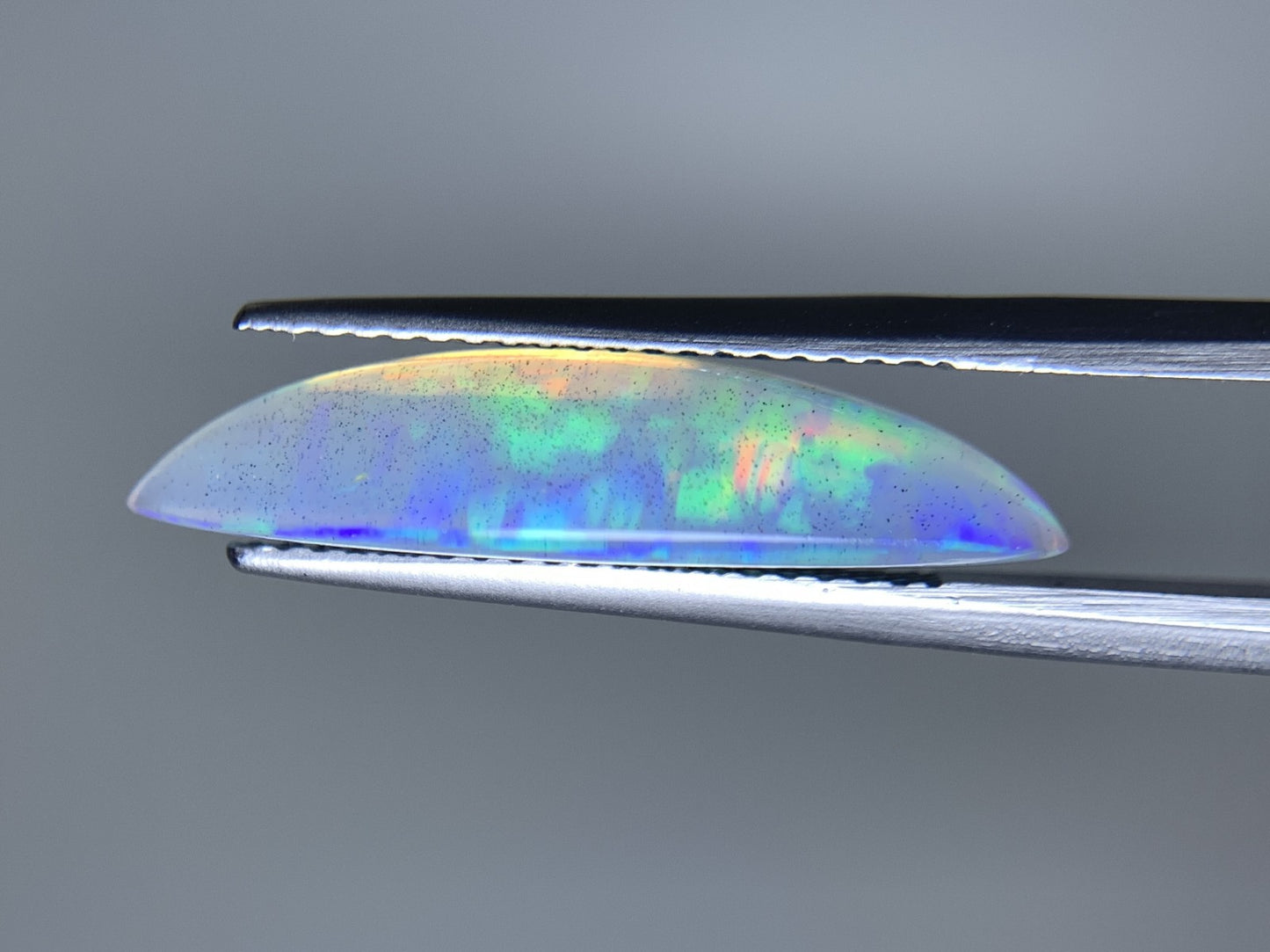 オパール 天然 3.587ct 宝石ソーティング付き 22.2㎜×8.1㎜×4.9㎜ ルース（ 裸石 ） 6175Y