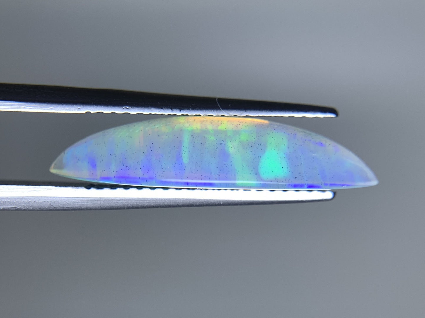 オパール 天然 3.587ct 宝石ソーティング付き 22.2㎜×8.1㎜×4.9㎜ ルース（ 裸石 ） 6175Y