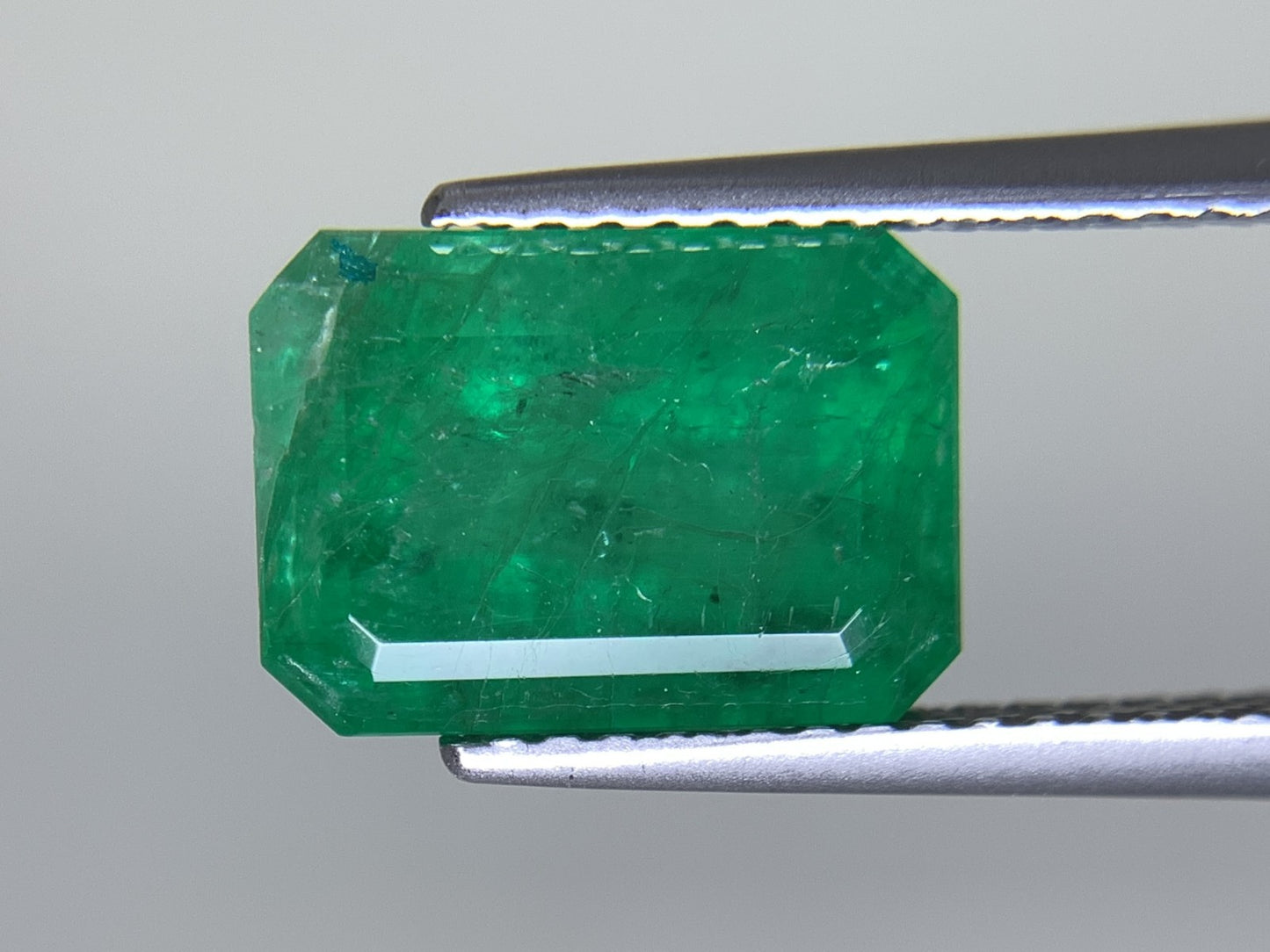 エメラルド 天然 3.710ct 宝石ソーティング付き 10.6㎜×7.6㎜×5.8㎜ ルース（ 裸石 ） 5244Y