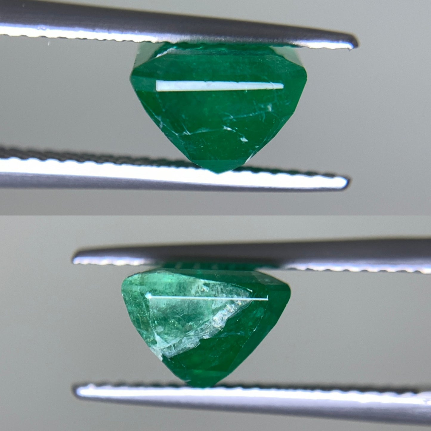エメラルド 天然 3.710ct 宝石ソーティング付き 10.6㎜×7.6㎜×5.8㎜ ルース（ 裸石 ） 5244Y