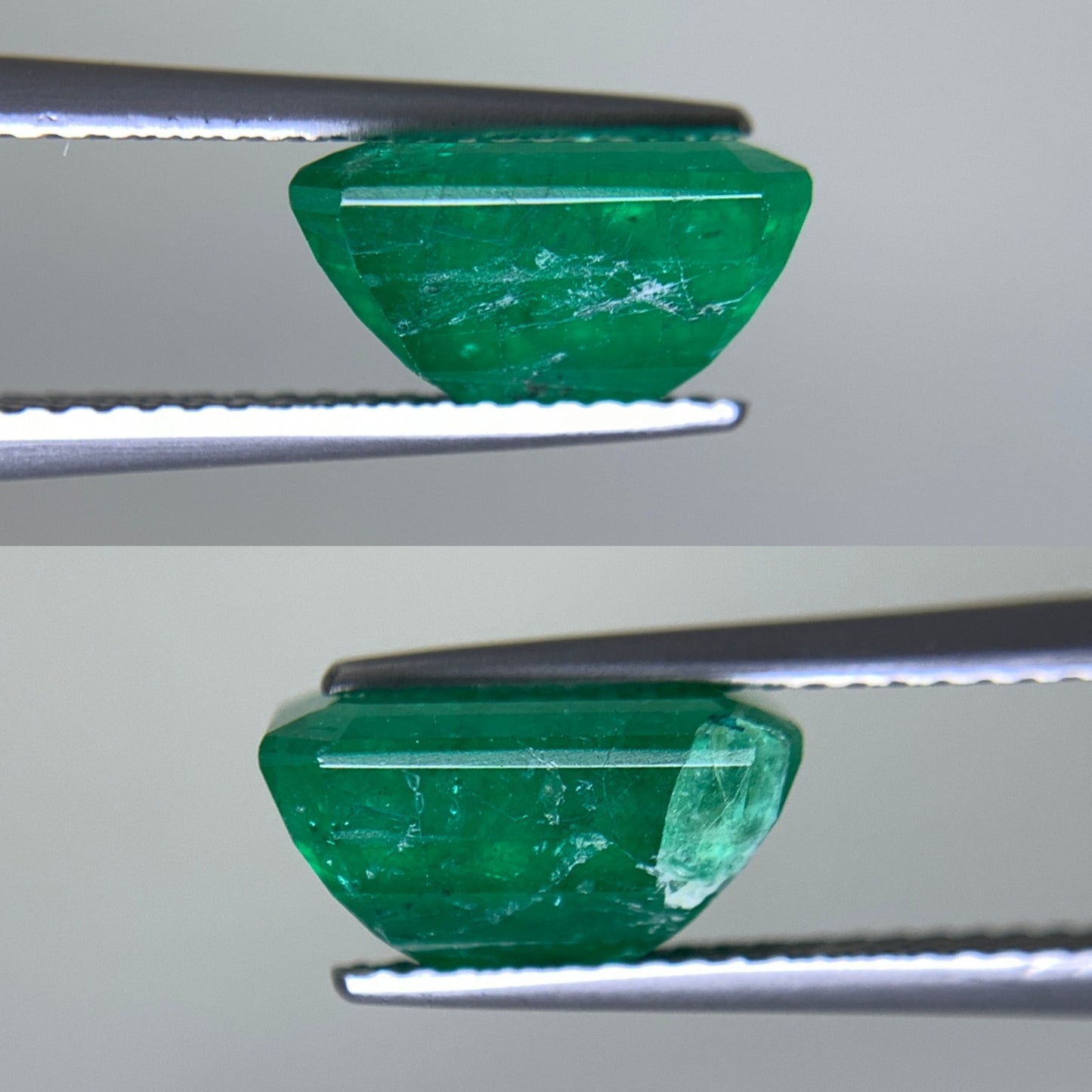 エメラルド 天然 3.710ct 宝石ソーティング付き 10.6㎜×7.6㎜×5.8㎜ ルース（ 裸石 ） 5244Y