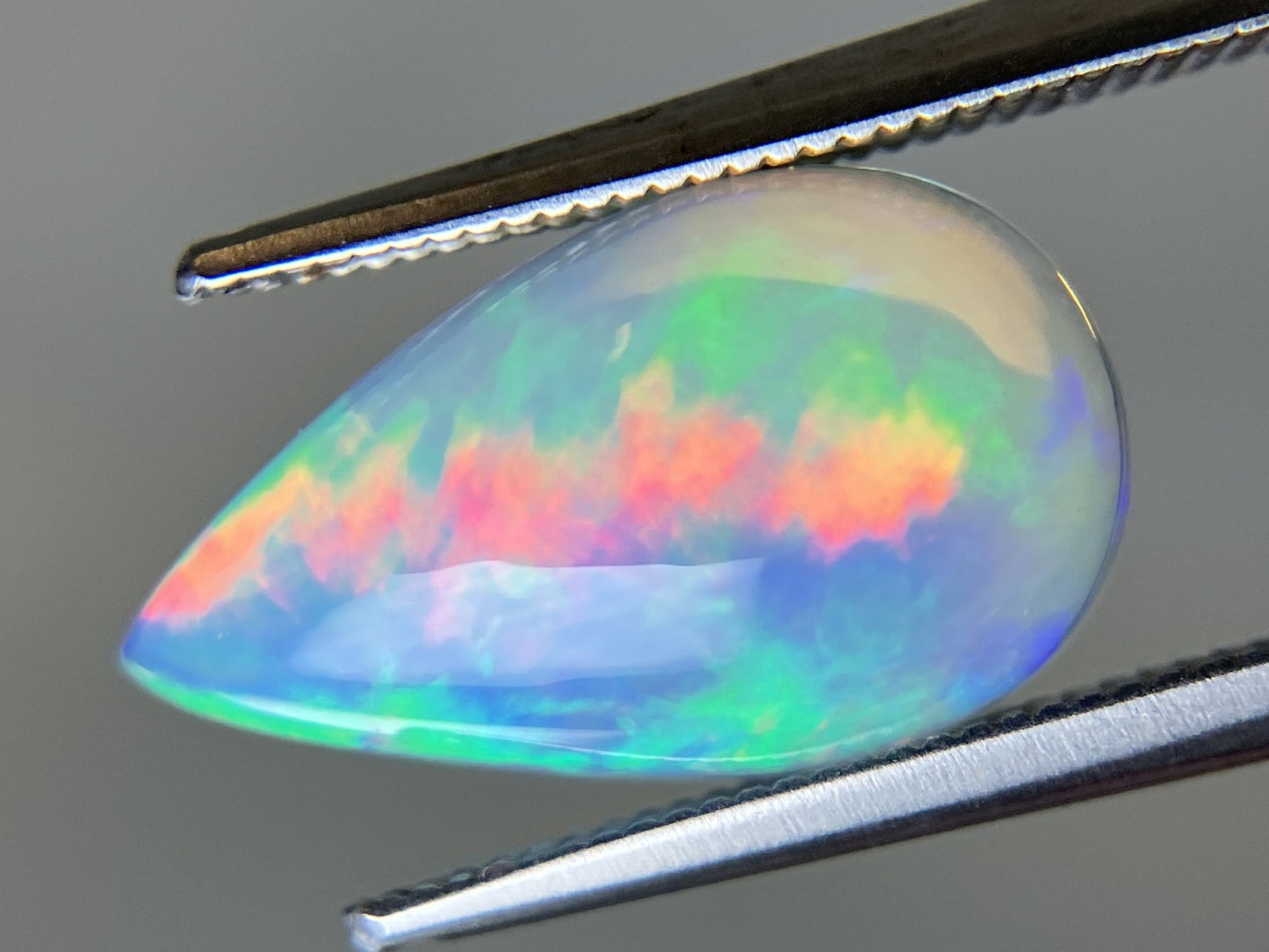オパール 3.632ct 宝石ソーティング付き 16.3㎜×9.4㎜×5.4㎜ 天然 ルース（ 裸石 ） 4535YY
