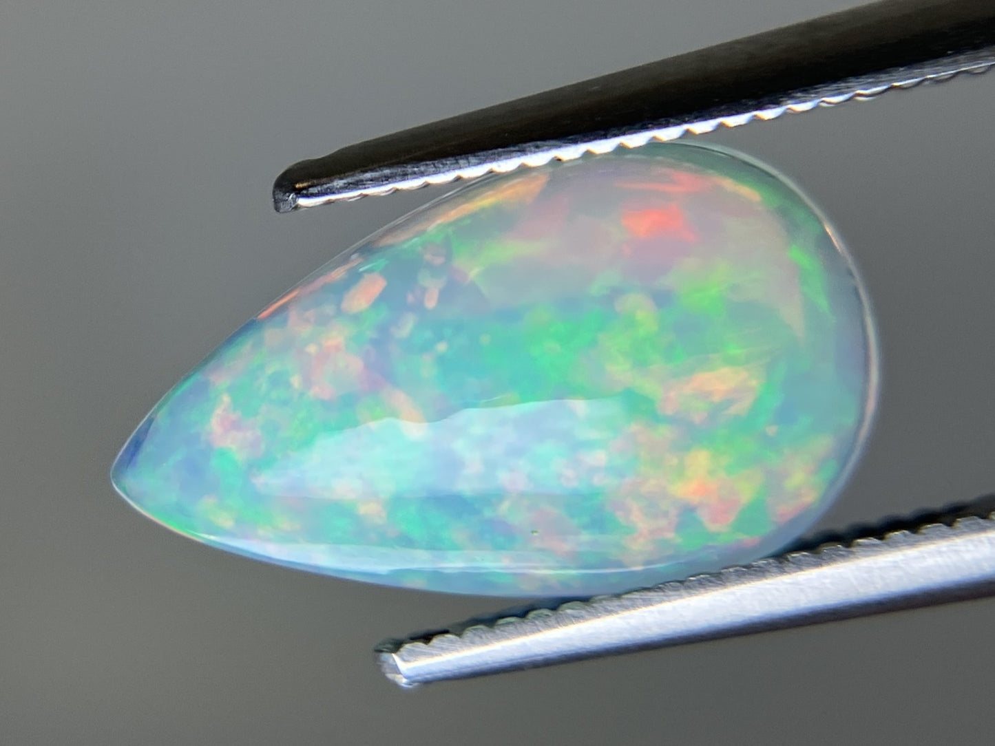 オパール 2.161ct 宝石ソーティング付き 14.1㎜×8.1㎜×3.9㎜ 天然 ルース（ 裸石 ） 4534YY