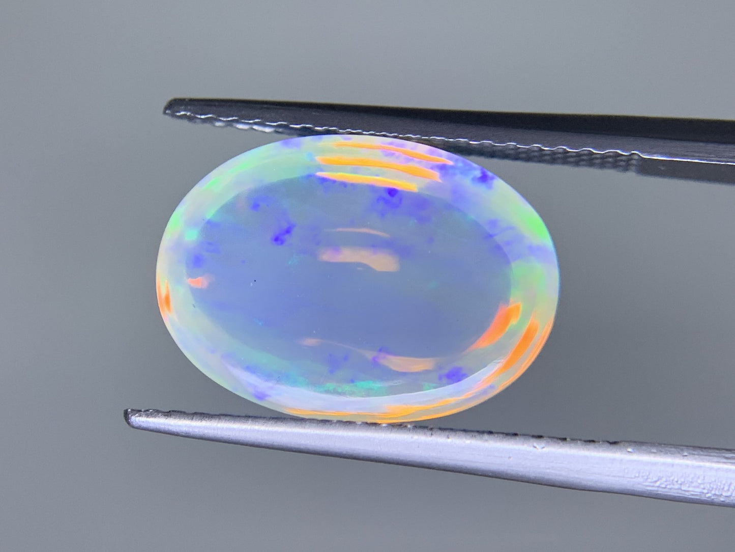 オパール 4.369ct 宝石ソーティング付き 14.1㎜×10.1㎜×6.0㎜ ルース（ 裸石 ） 3887Y