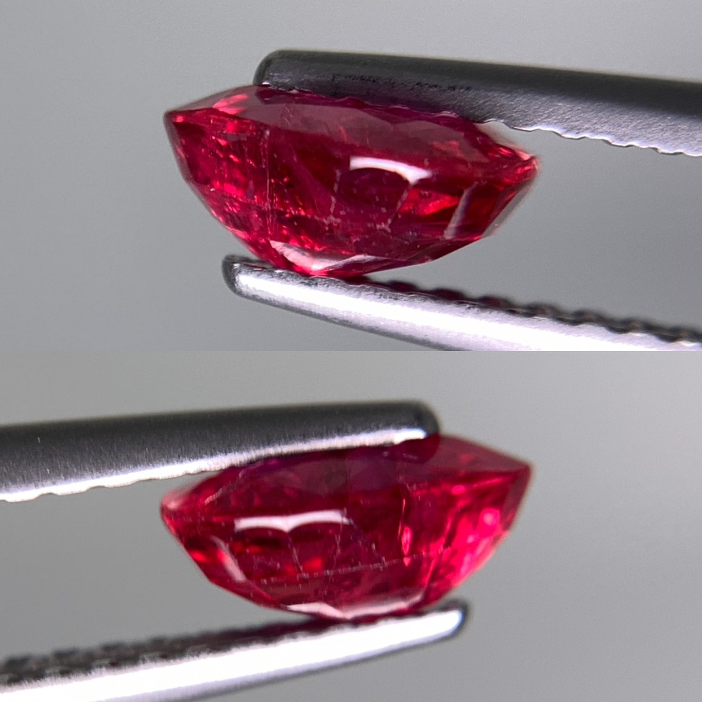 ルビー 天然 1.063ct 中央宝石ソーティング付き 6.77㎜×5.70㎜×3.24㎜ ルース（ 裸石 ） 7967Y