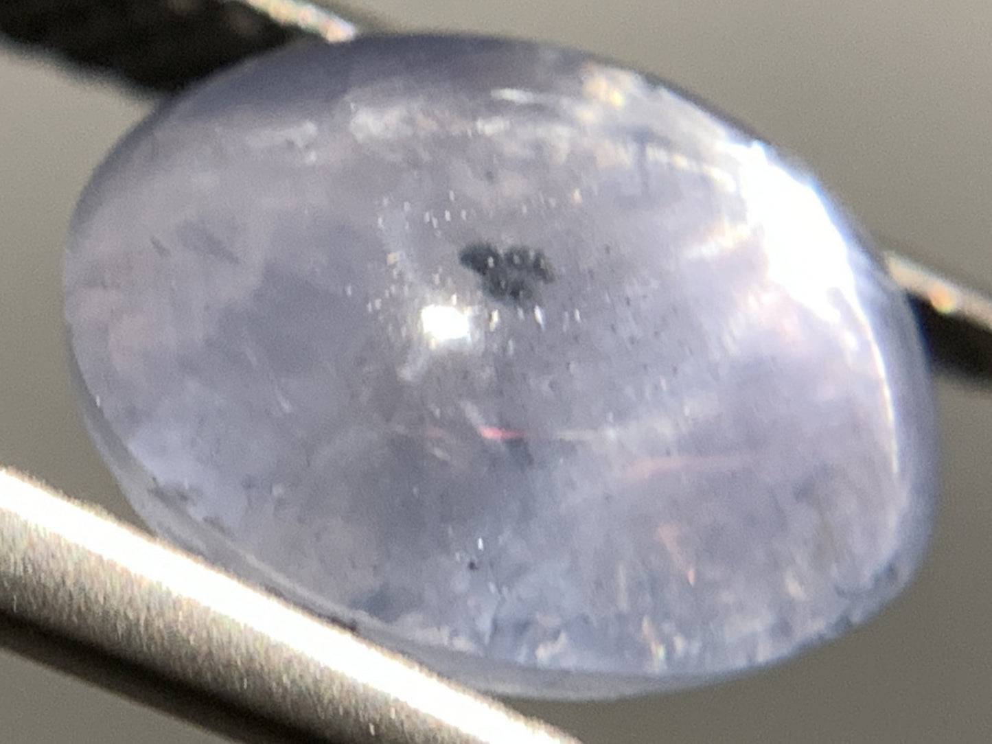 スターサファイア 天然  4.990ct  宝石ソーティング付き  10.5㎜×8.8㎜×4.8㎜  ルース（ 裸石 ）  5252Y
