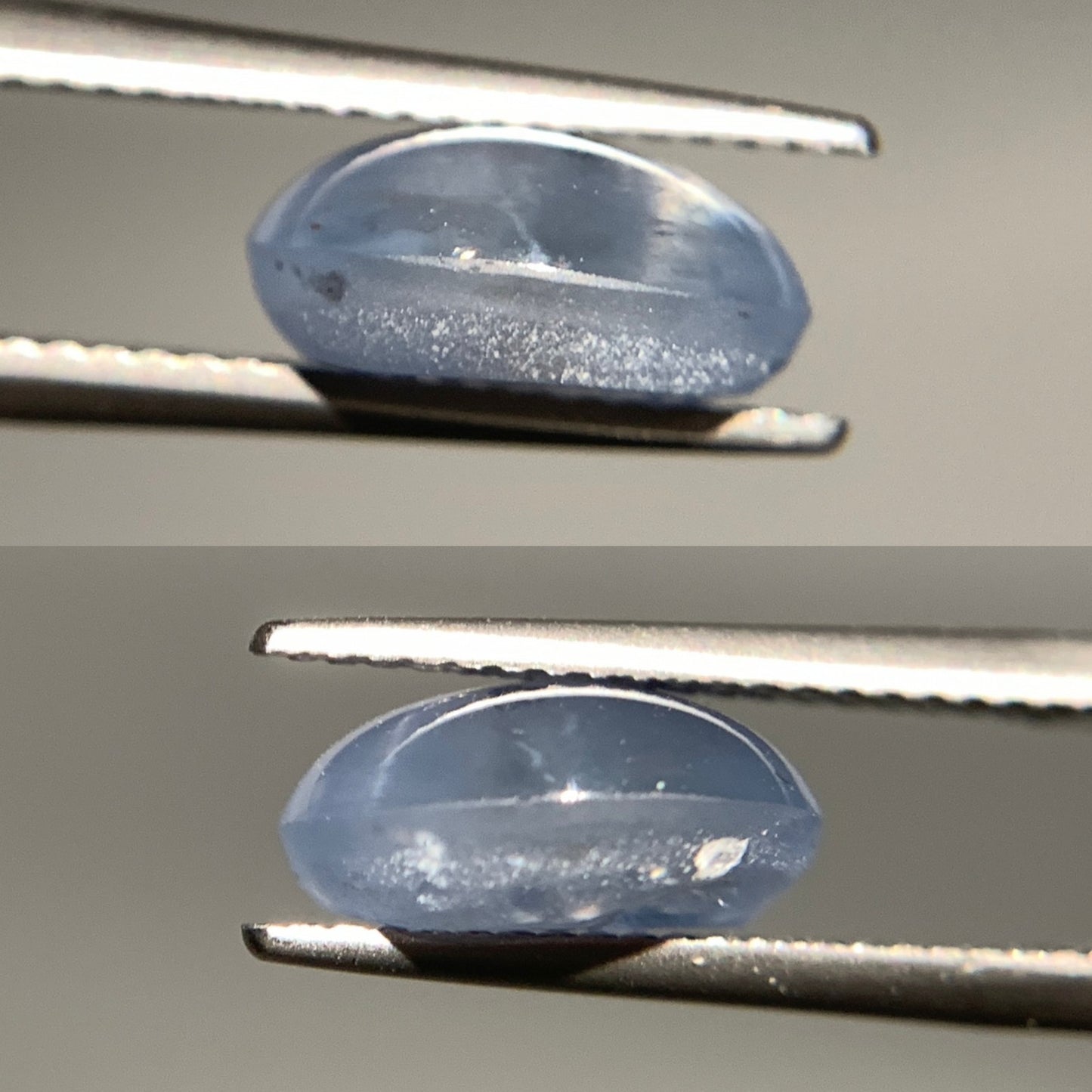スターサファイア 天然  4.990ct  宝石ソーティング付き  10.5㎜×8.8㎜×4.8㎜  ルース（ 裸石 ）  5252Y