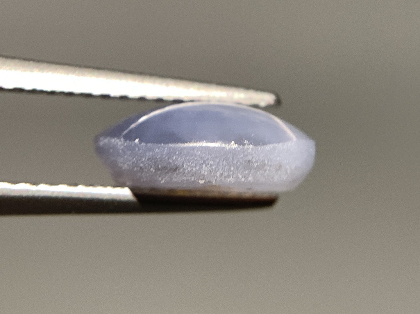 スターサファイア 天然 3.474ct 宝石ソーティング付き 10.0㎜×8.0㎜×4.1㎜ ルース（ 裸石 ） 6919Y
