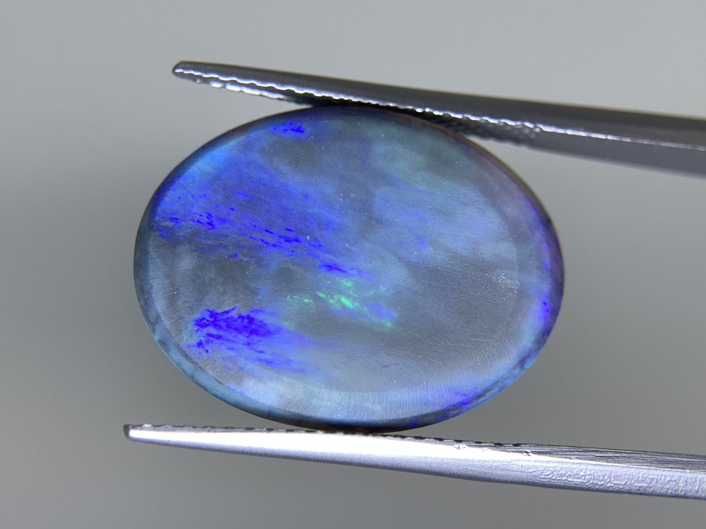 ブラックオパール 天然 9.51ct GIA宝石鑑別書＆中央宝石ソーティング付き 19.47㎜×14.96㎜×4.67㎜　 天然 ルース（ 裸石 ） 5012Y
