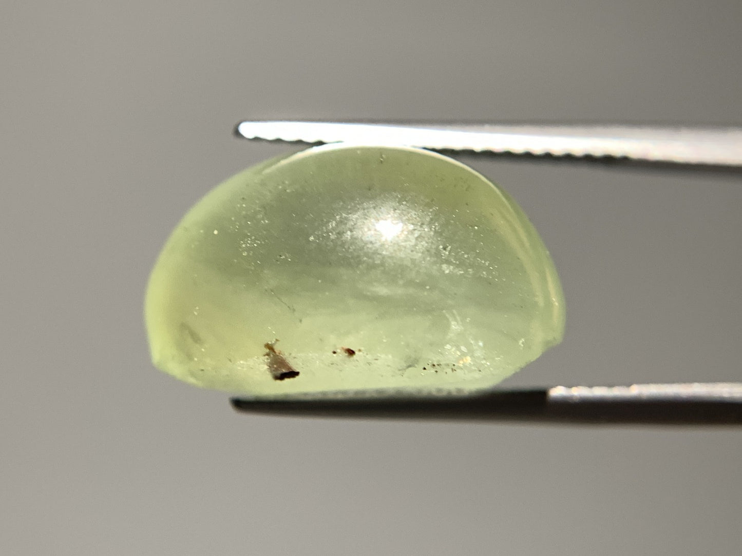 ベリルキャッツアイ 天然 17.420ct 宝石ソーティング付き 17.5㎜×12.4㎜×10.4㎜ ルース（ 裸石 ） 6945Y