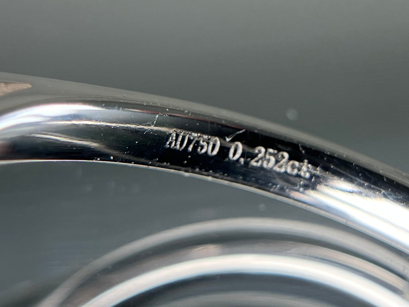 パパラチャサファイア 非加熱 Ps7.42ct GRS鑑別書付き  リング（指輪） サイズ直し無料 D0.252ct  K18  4.8g S4356K