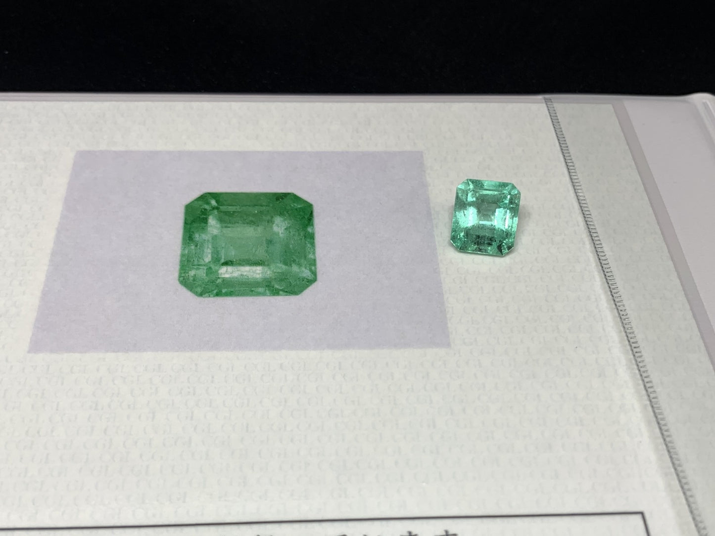 エメラルド 5.685ct 宝石ソーティング付き  Colombia 11.34㎜×10.09㎜×7.42㎜ ルース（ 裸石 ） 2949Y