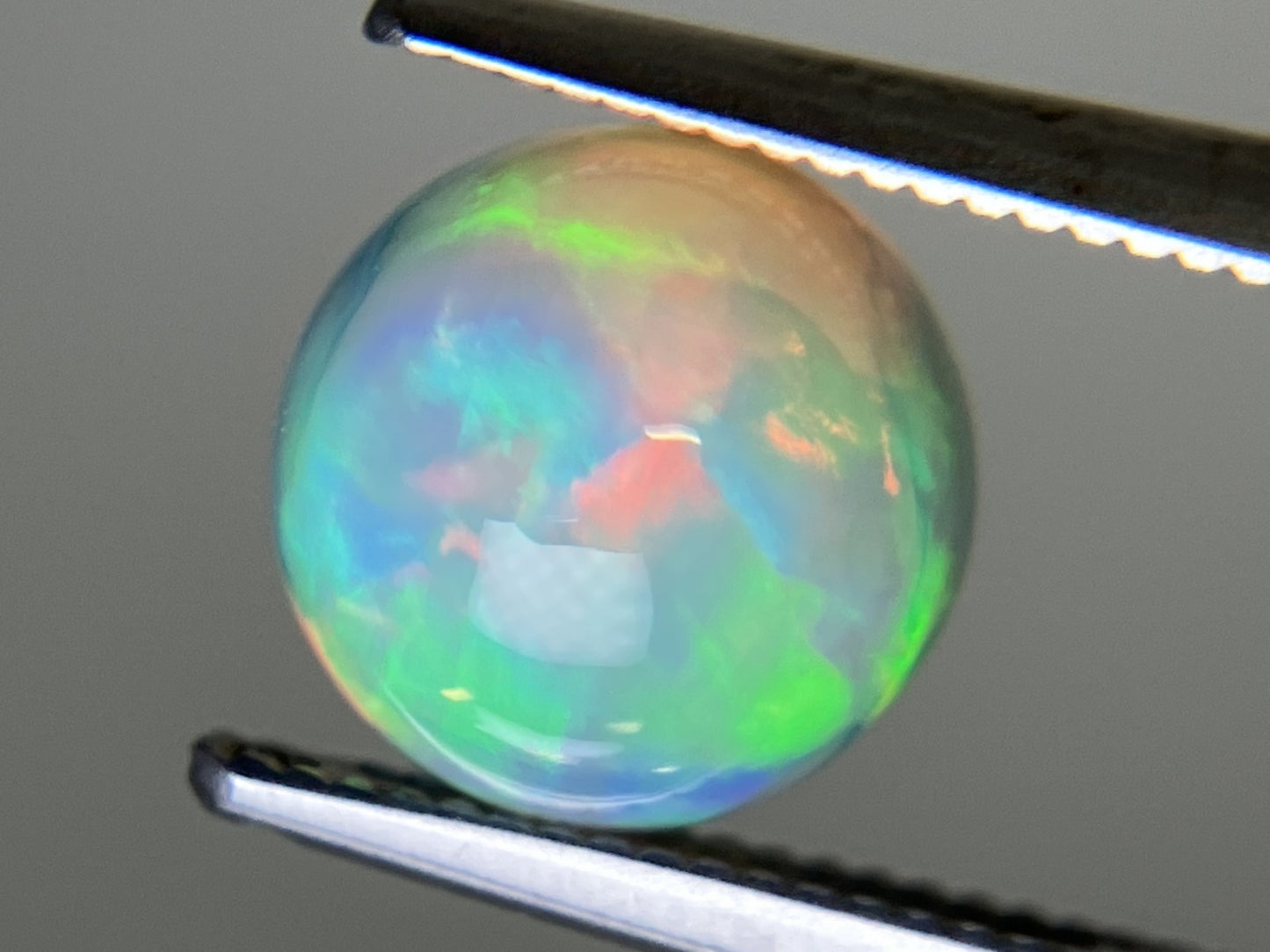オパール 1.633ct 宝石ソーティング付き 8.0㎜×8.0㎜×4.9㎜ ルース（ 裸石 ） 4559YY