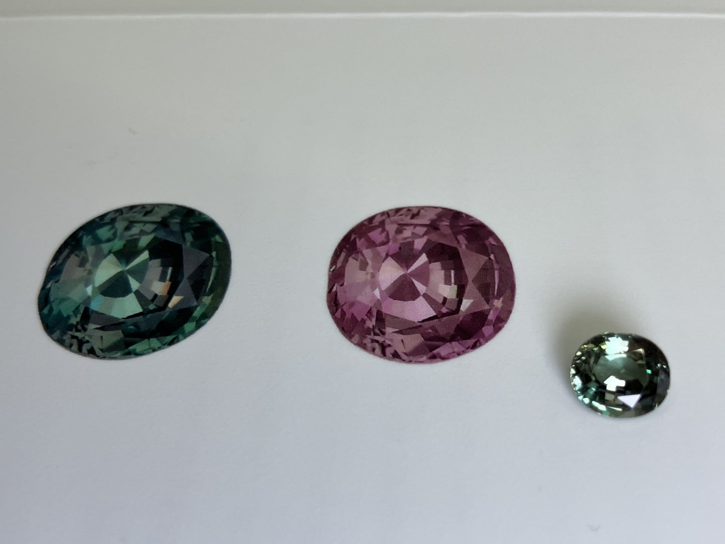 アレキサンドライト  1.28ct GIA鑑別書付き  6.84㎜×5.96㎜×3.86㎜ ルース（ 裸石 ） 3160YY
