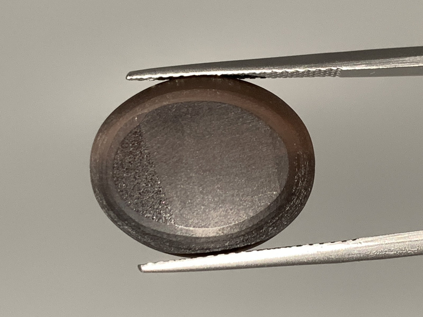 シリマナイトキャッツアイ 天然 23.587ct 宝石ソーティング付き 17.7㎜×14.5㎜×10.6㎜ ルース（ 裸石 ） 8145Y
