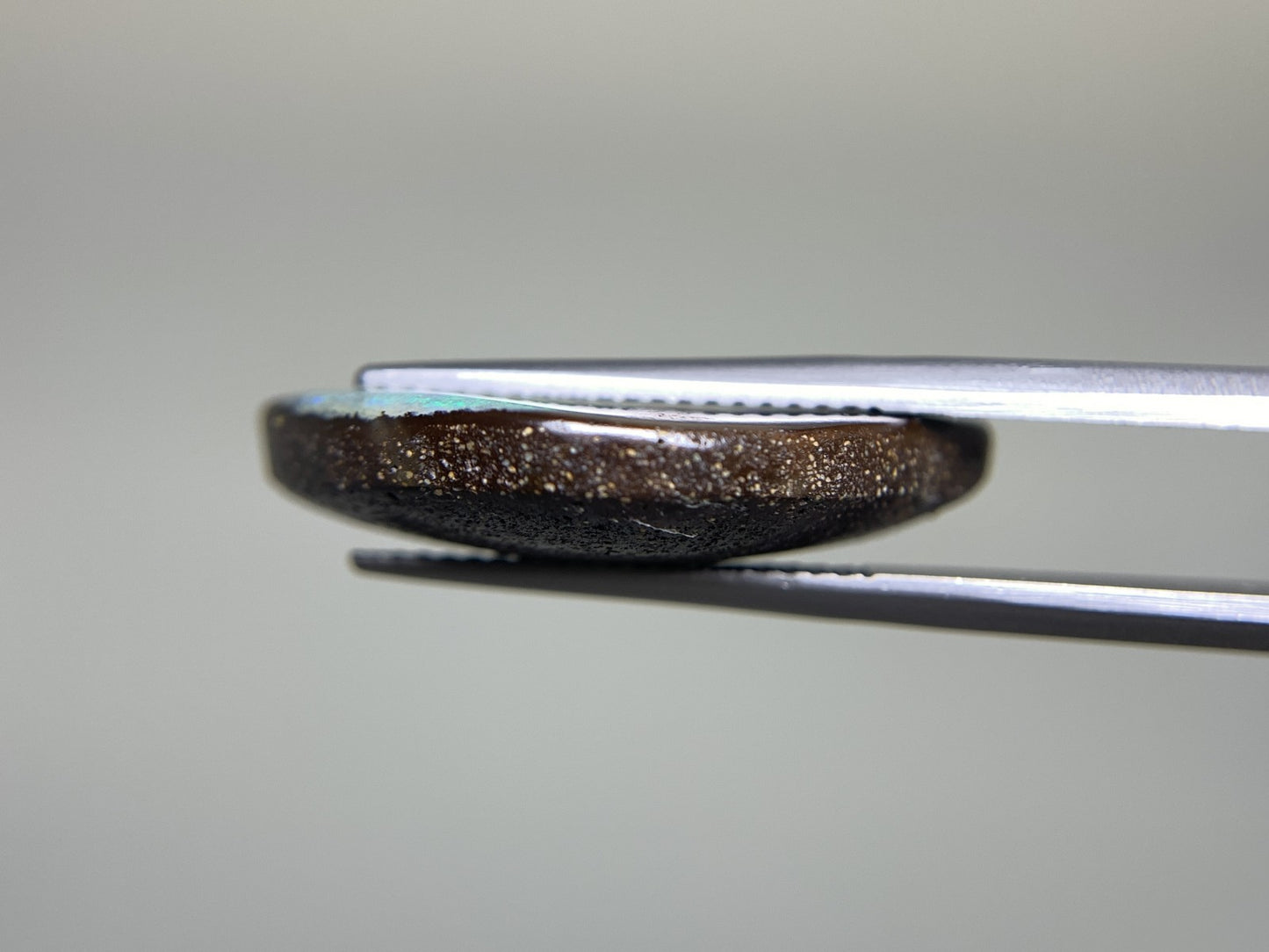 ボルダーオパール 14.918ct 宝石ソーティング付き  24.9㎜×14.9㎜×5.2㎜  ルース（ 裸石 ） 3003Y