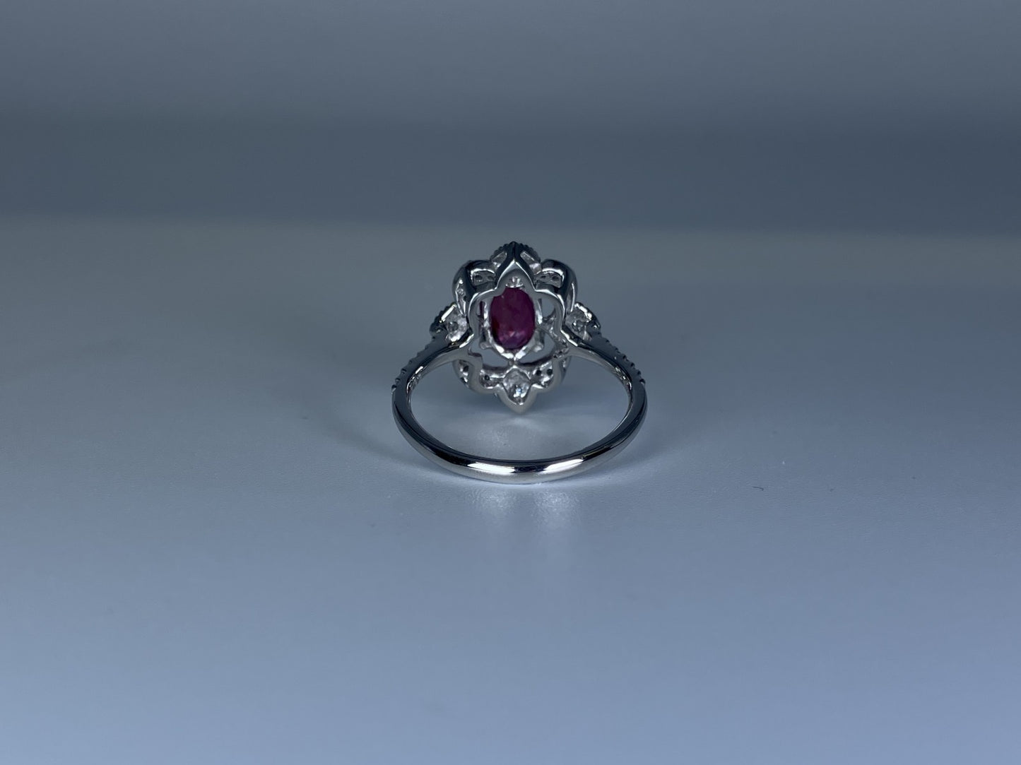ルビー 1.38ct GIA鑑別書 D0.33ct PT900 5.2g 指輪 （JP12号） サイズ直し無料 9318K