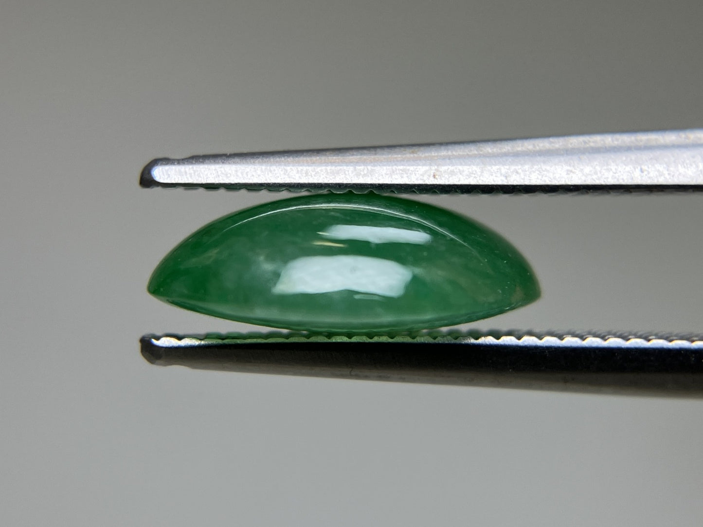 ひすい 3.685ct  宝石ソーティング付き  11.7㎜×9.3㎜×4.0㎜  天然 ルース（ 裸石 ） 4655YY