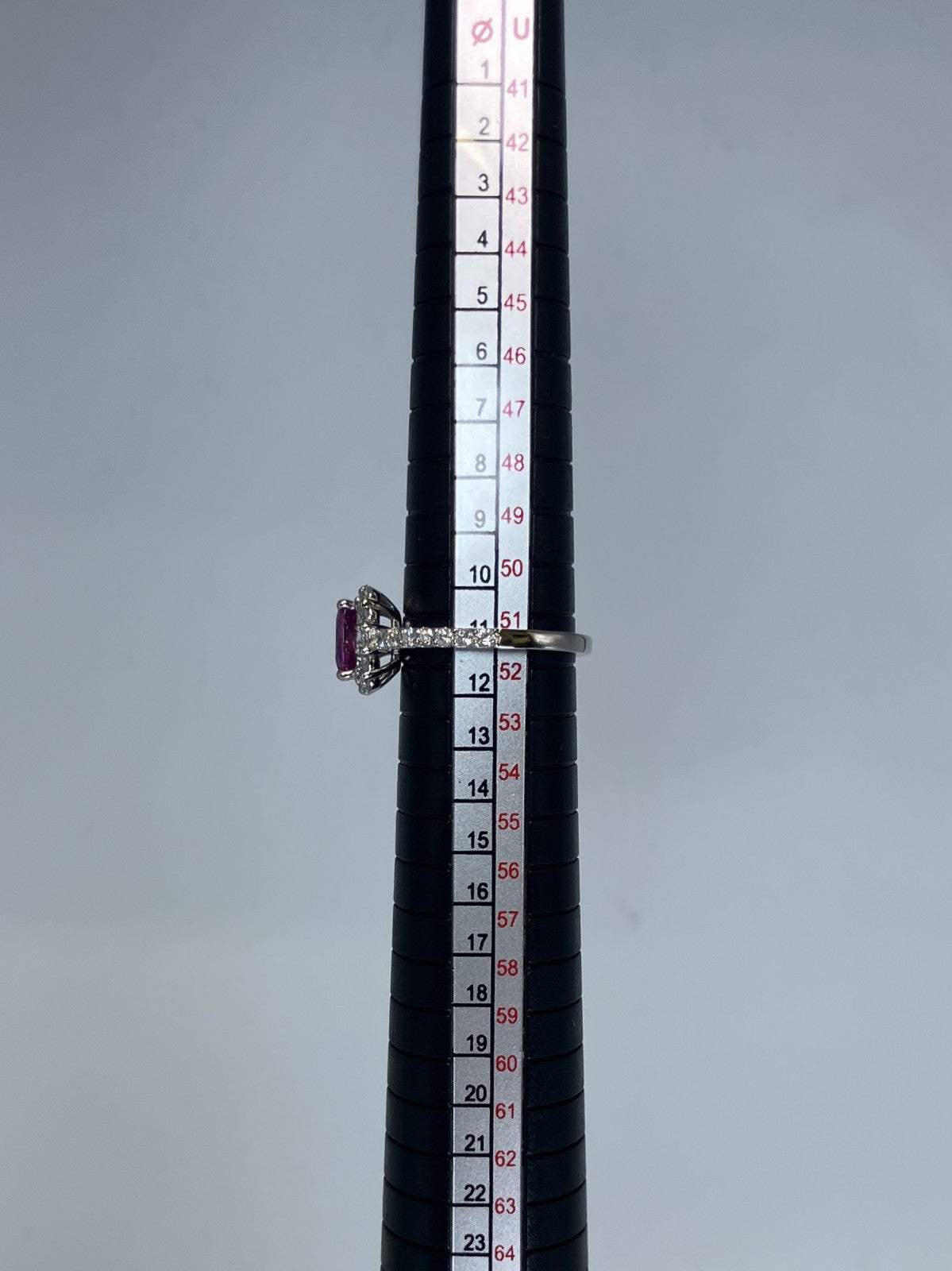 ルビー 1.07ct 非加熱 No heat GIA鑑別書 D0.57ct PT900 5.4g 指輪 （JP11号） サイズ直し無料 9293K