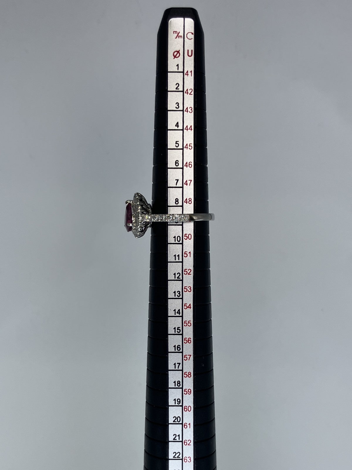 ルビー 1.05ct 非加熱 No heat GIA鑑別書 D0.70ct PT900 5.5g 指輪 （JP9号） サイズ直し無料 9288K