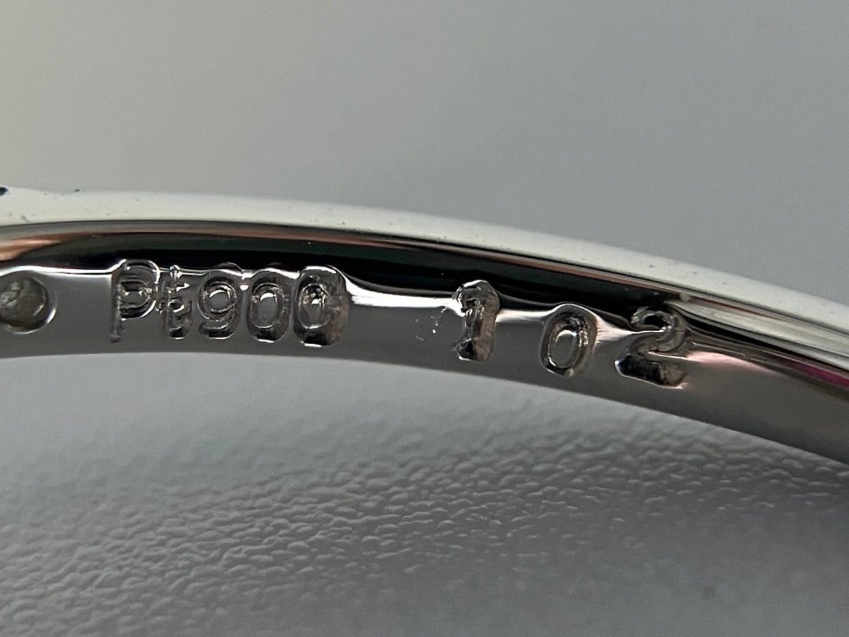 ルビー 1.02ct 非加熱 No heat GIA鑑別書 D0.72ct PT900 5.2g 指輪 （JP13号） サイズ直し無料 9292K
