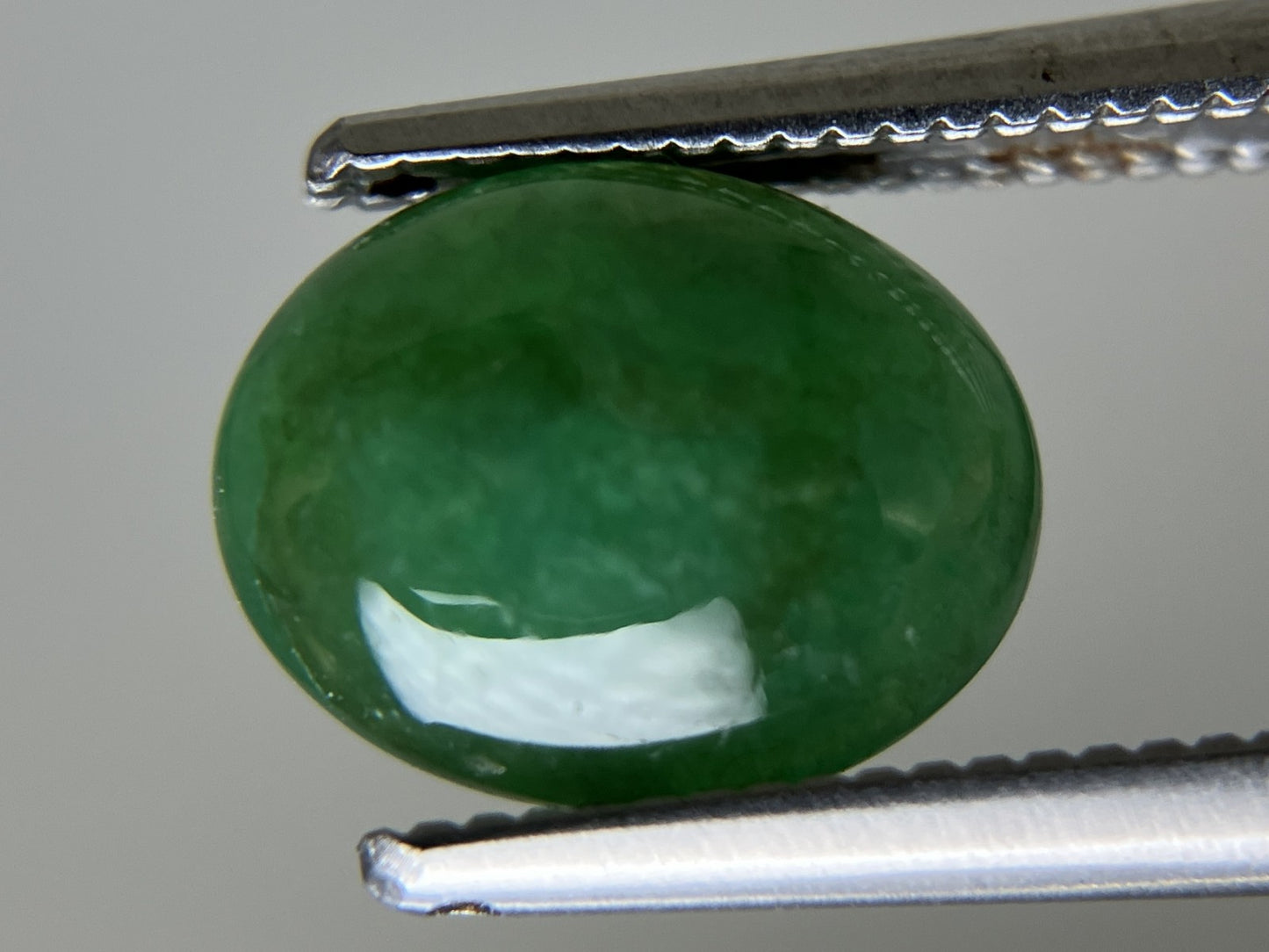 ひすい 2.264ct 宝石ソーティング付き 9.4㎜×7.4㎜×3.2㎜ 天然 ルース（ 裸石 ） 4201YY