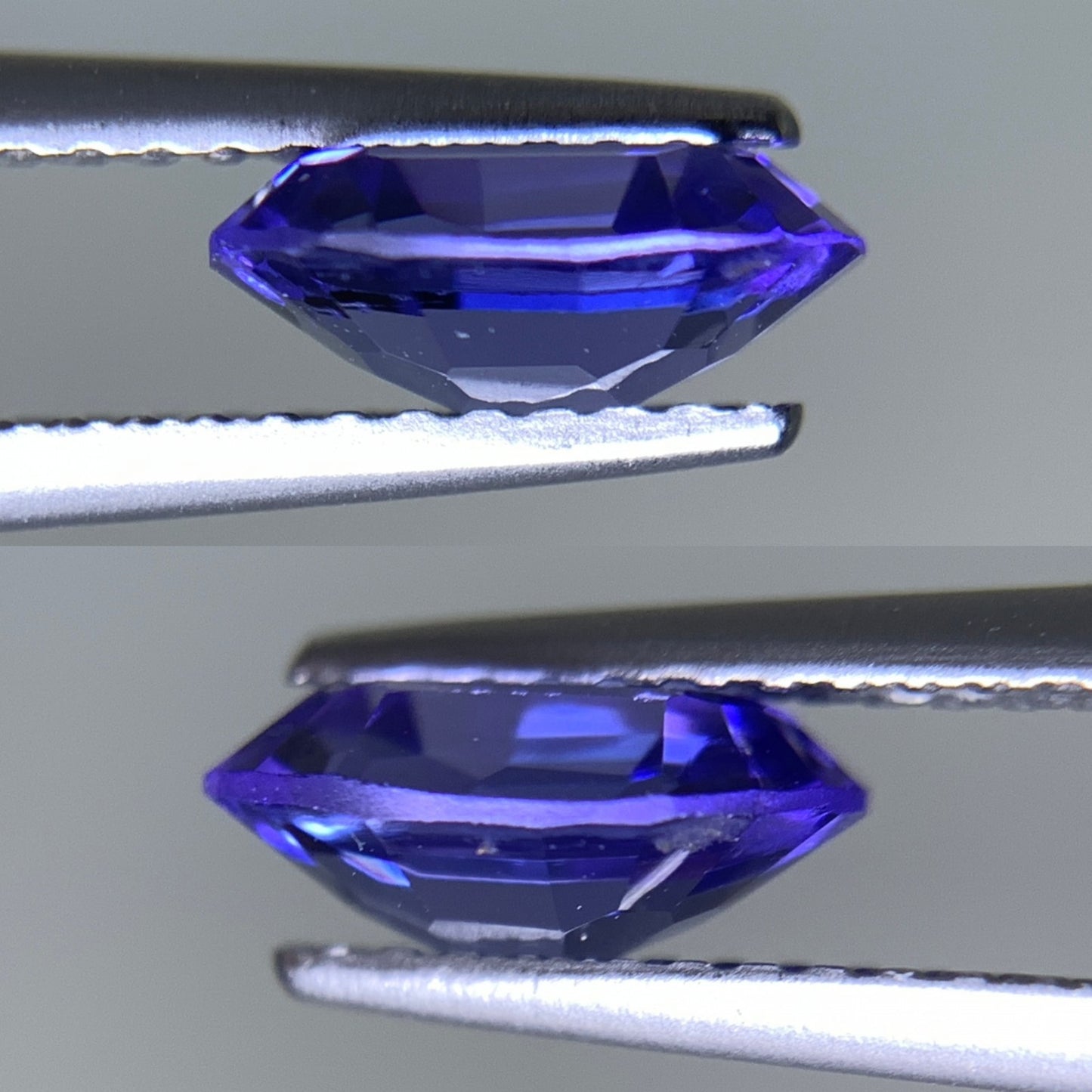 タンザナイト 天然  1.383ct  宝石ソーティング付き  8.2㎜×6.4㎜×3.4㎜ ルース（ 裸石 ）  6102Y