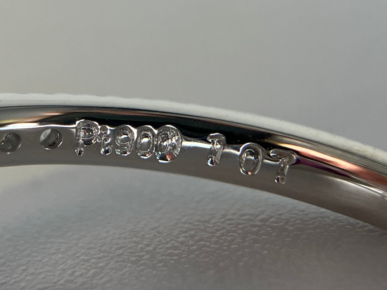ルビー 1.07ct 非加熱 No heat GIA鑑別書 D0.45ct PT900 4.7g 指輪 （JP10号） サイズ直し無料 9315K