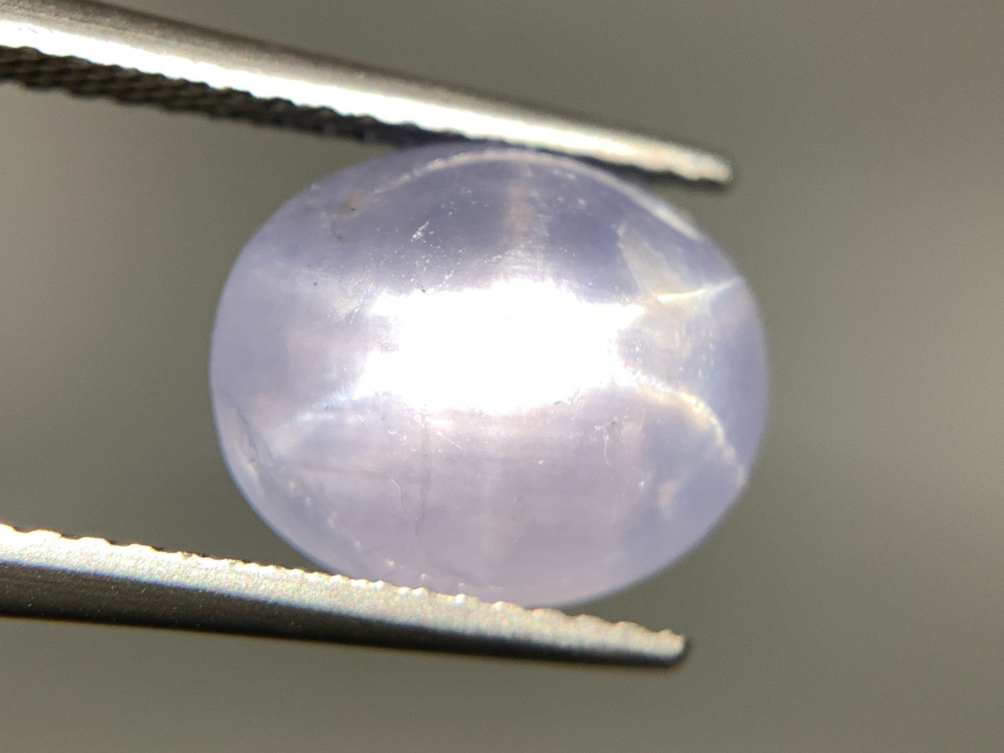 スターサファイア 天然  6.710ct  宝石ソーティング付き  11.2㎜×9.2㎜×6.1㎜ ルース（ 裸石 ）  6058Y