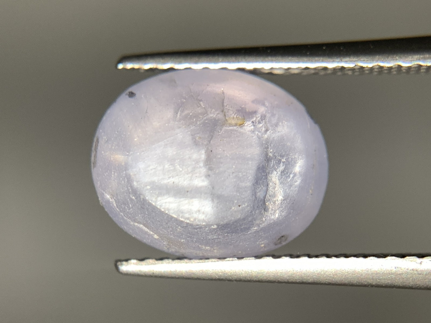 スターサファイア 天然  6.710ct  宝石ソーティング付き  11.2㎜×9.2㎜×6.1㎜ ルース（ 裸石 ）  6058Y