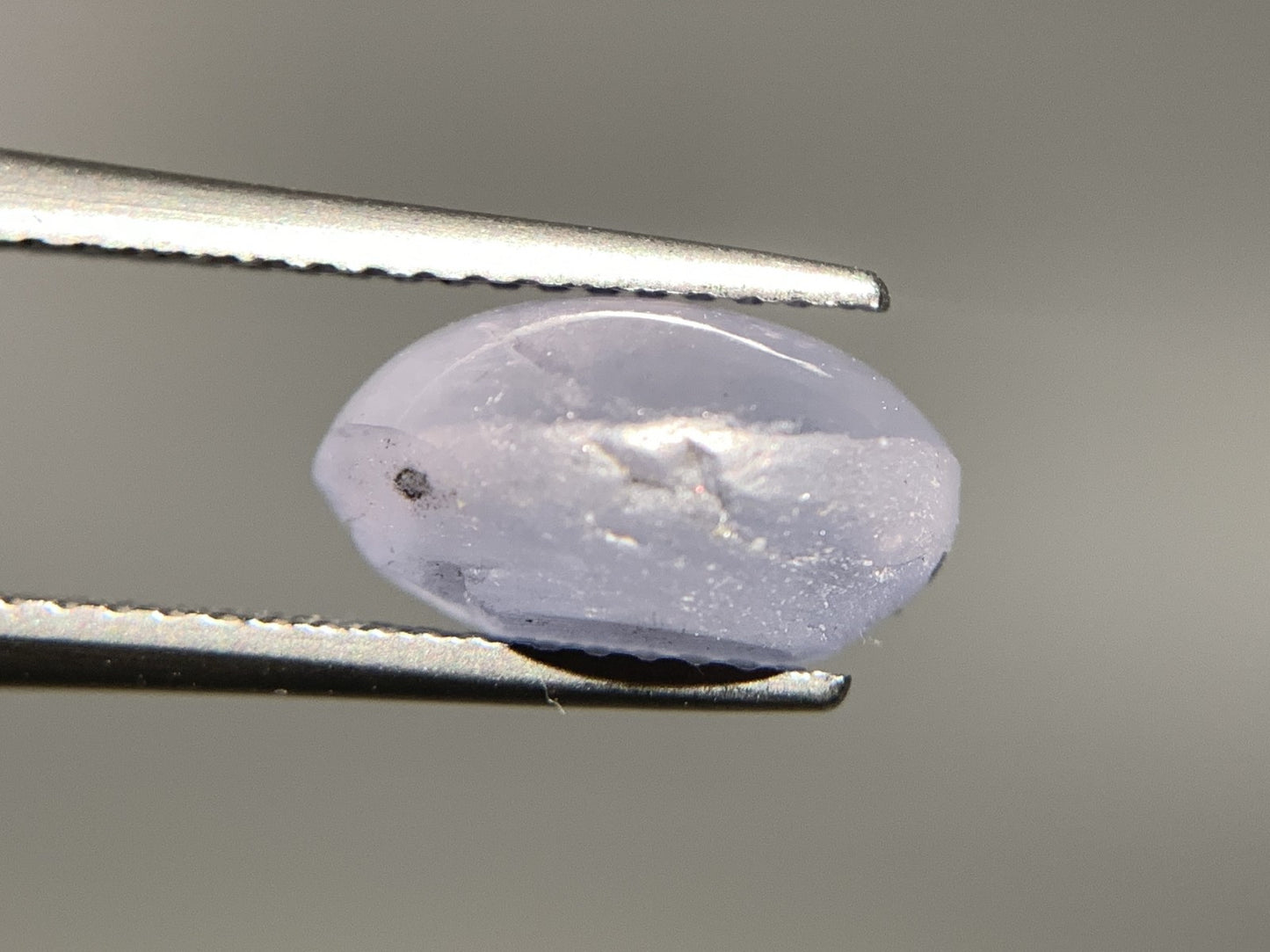 スターサファイア 天然  6.710ct  宝石ソーティング付き  11.2㎜×9.2㎜×6.1㎜ ルース（ 裸石 ）  6058Y