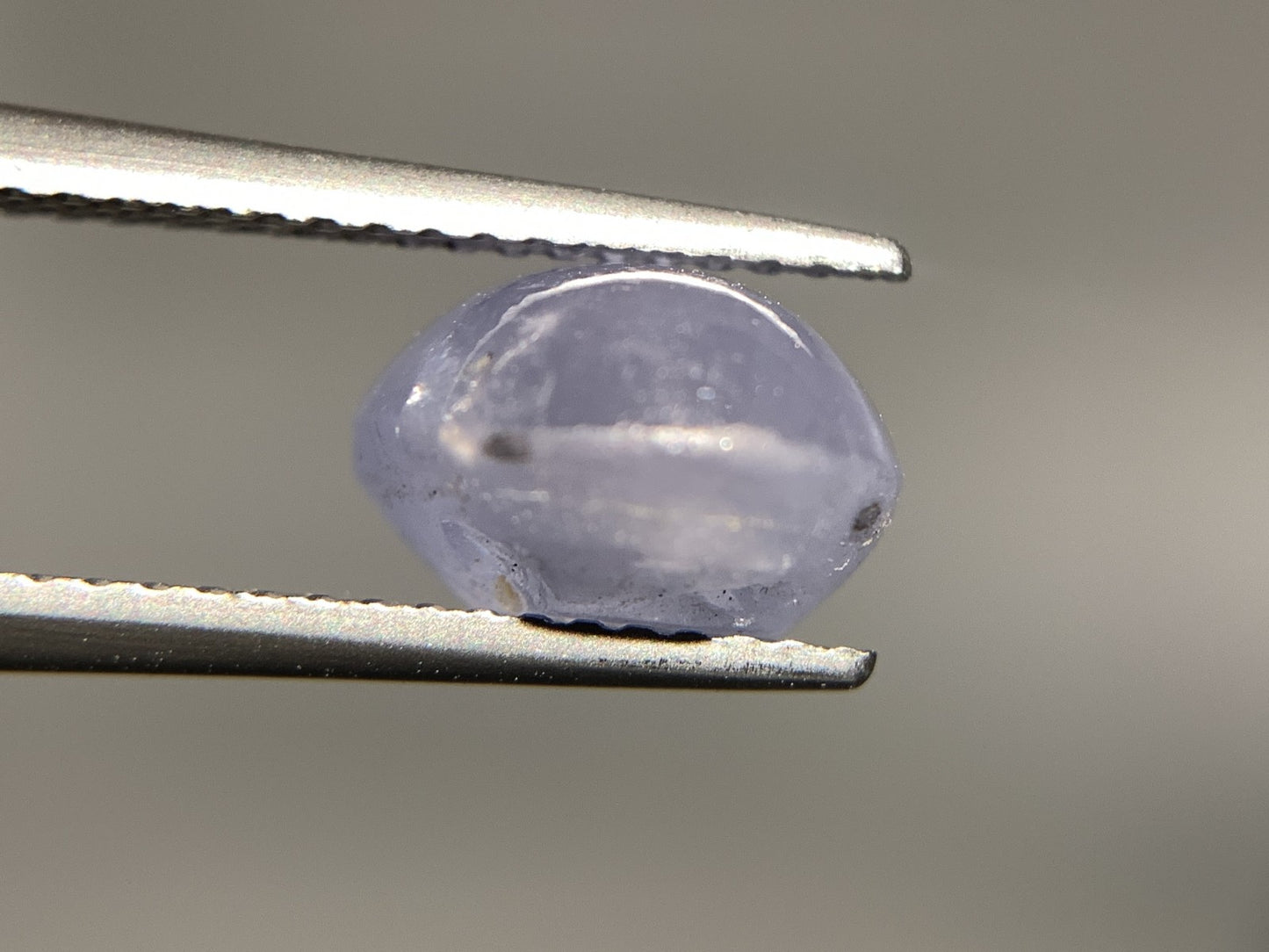 スターサファイア 天然  6.710ct  宝石ソーティング付き  11.2㎜×9.2㎜×6.1㎜ ルース（ 裸石 ）  6058Y