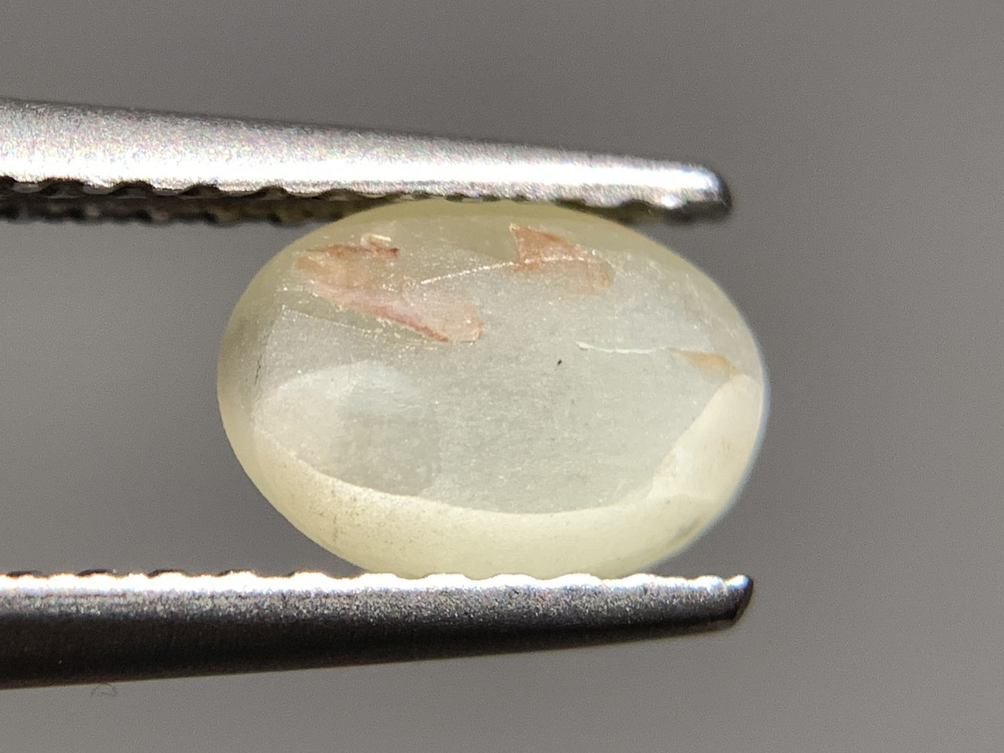 クリソベリルキャッツアイ 天然  1.030ct  宝石ソーティング付き  7.0㎜×5.1㎜×2.9㎜ ルース（ 裸石 ）  6074Y