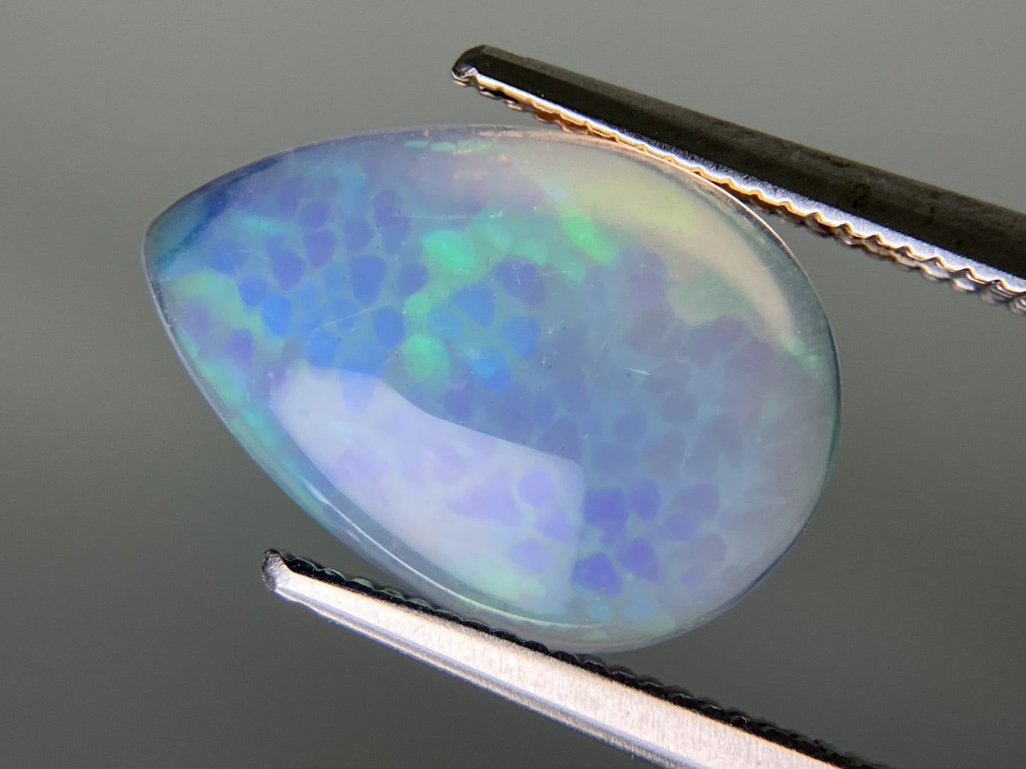 ハニカムオパール 3.162ct  宝石ソーティング付き  14.4㎜×10.0㎜×4.5㎜  天然 ルース（ 裸石 ） 4430YY