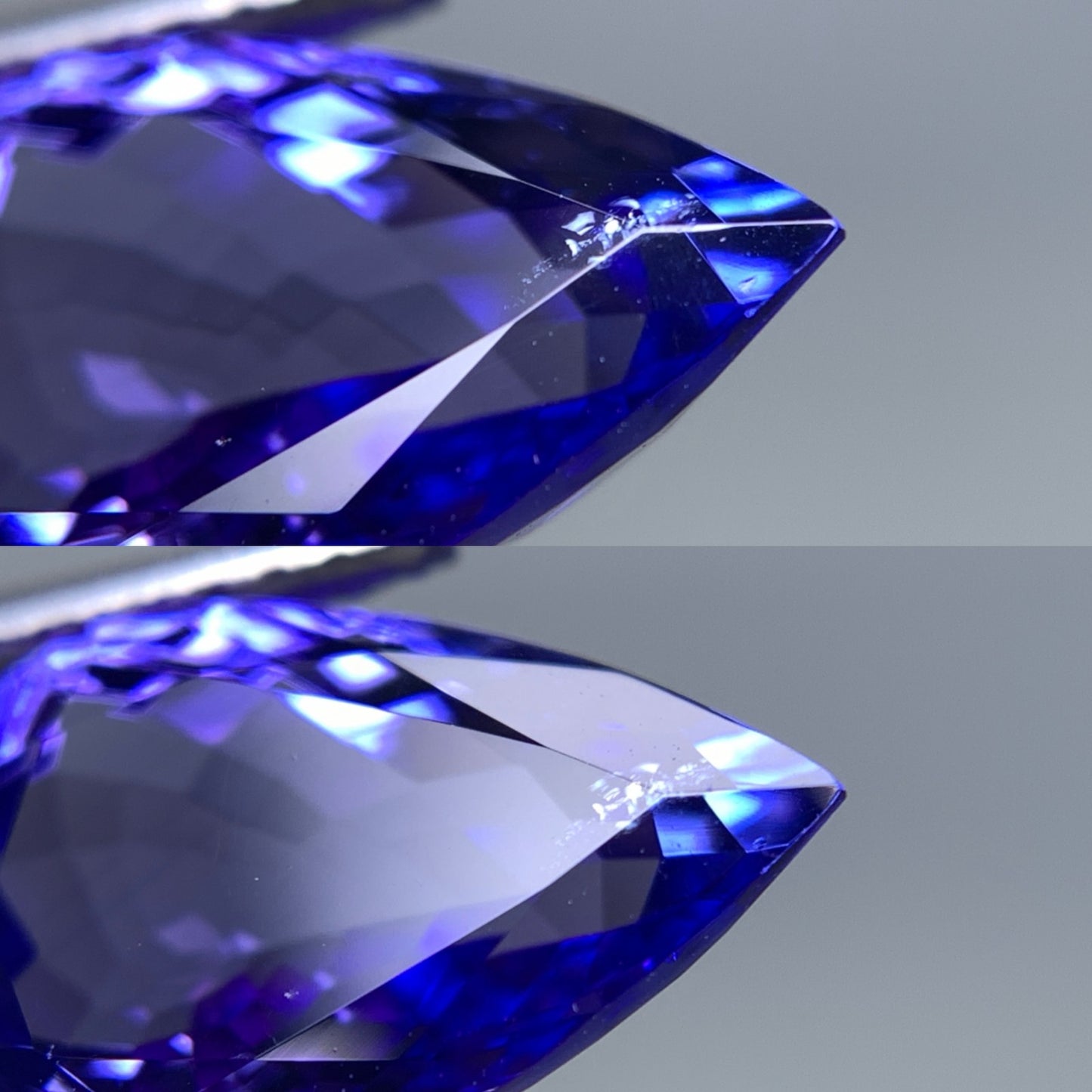タンザナイト 天然 3.553ct 中央宝石ソーティング付き 12.48㎜×8.58㎜×4.69㎜ ルース（ 裸石 ） 5607Y