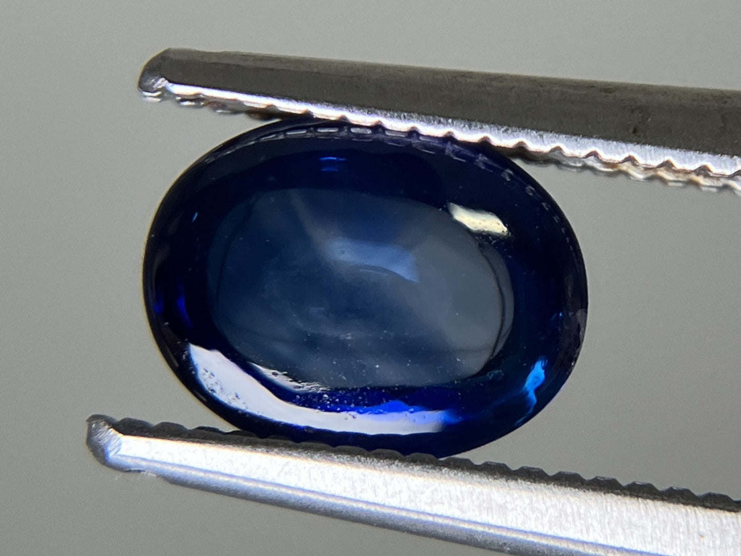 サファイア 1.542ct  宝石ソーティング付き  7.4㎜×5.8㎜×3.1㎜  天然 ルース（ 裸石 ） 4861YY