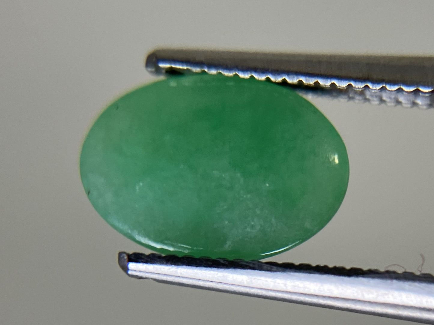 ひすい 1.712ct 宝石ソーティング付き 10.0㎜×7.0㎜×2.5㎜ 天然 ルース（ 裸石 ） 4444YY