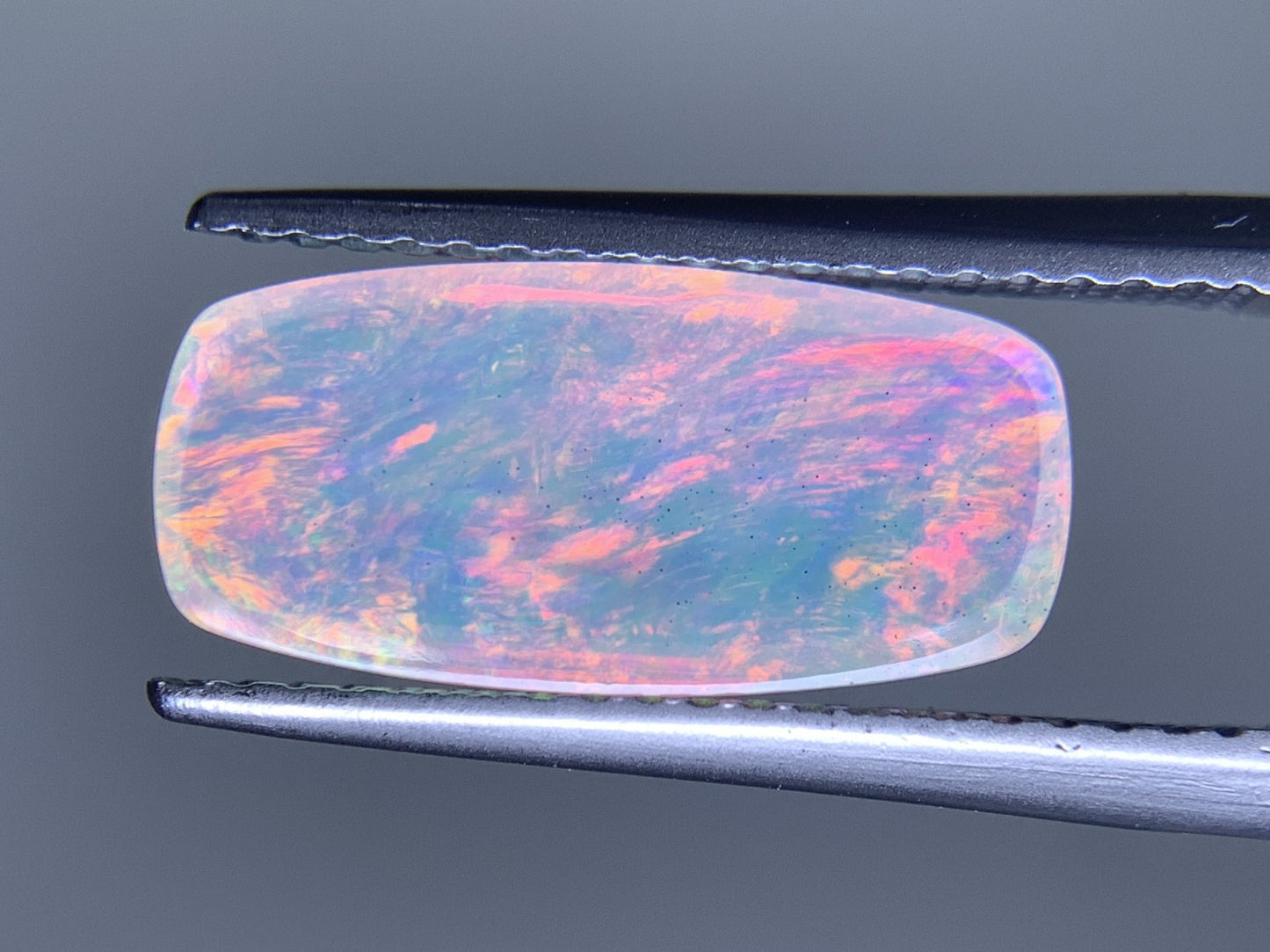 オパール 天然 2.078ct 宝石ソーティング付き 14.3㎜×6.7㎜×3.8㎜ ラッピング無料 ルース（ 裸石 ） 5166Y
