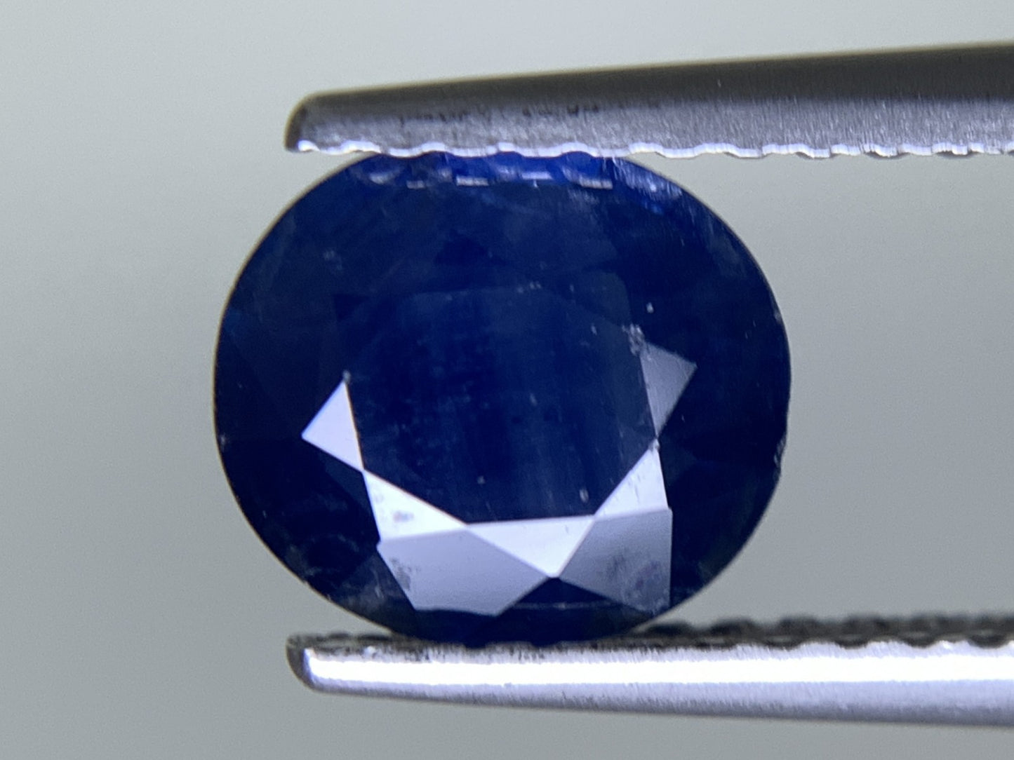サファイア 天然 1.166ct 宝石ソーティング付き 7.1㎜×6.5㎜×2.7㎜ ルース（ 裸石 ） 2173Y