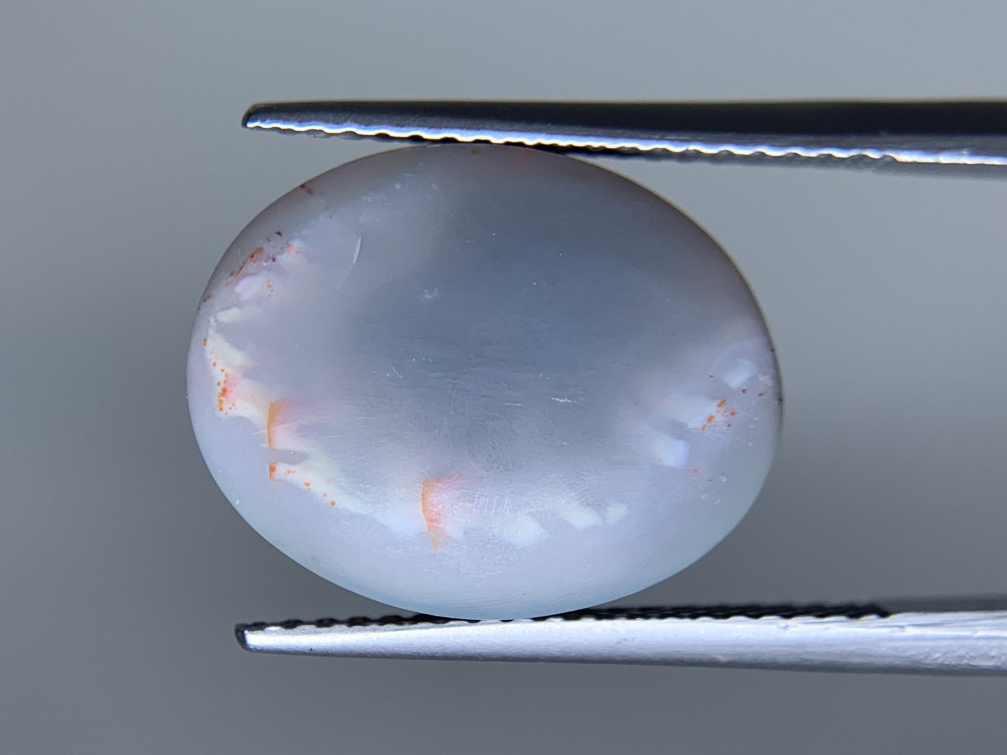 オパール 天然 6.135ct 中央宝石ソーティング付き 15.5㎜×12.4㎜×4.7㎜ ルース（ 裸石 ） 6019Y