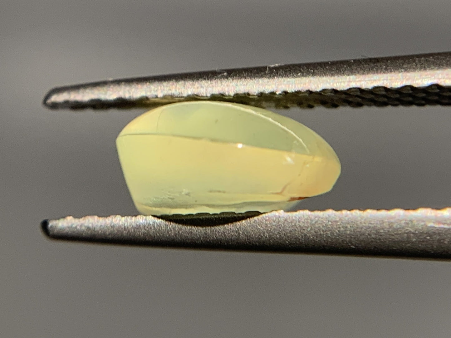 クリソベリルキャッツアイ 2.259ct  宝石ソーティング付き  7.5㎜×7.3㎜×4.0㎜  ルース（ 裸石 ） 2023Y