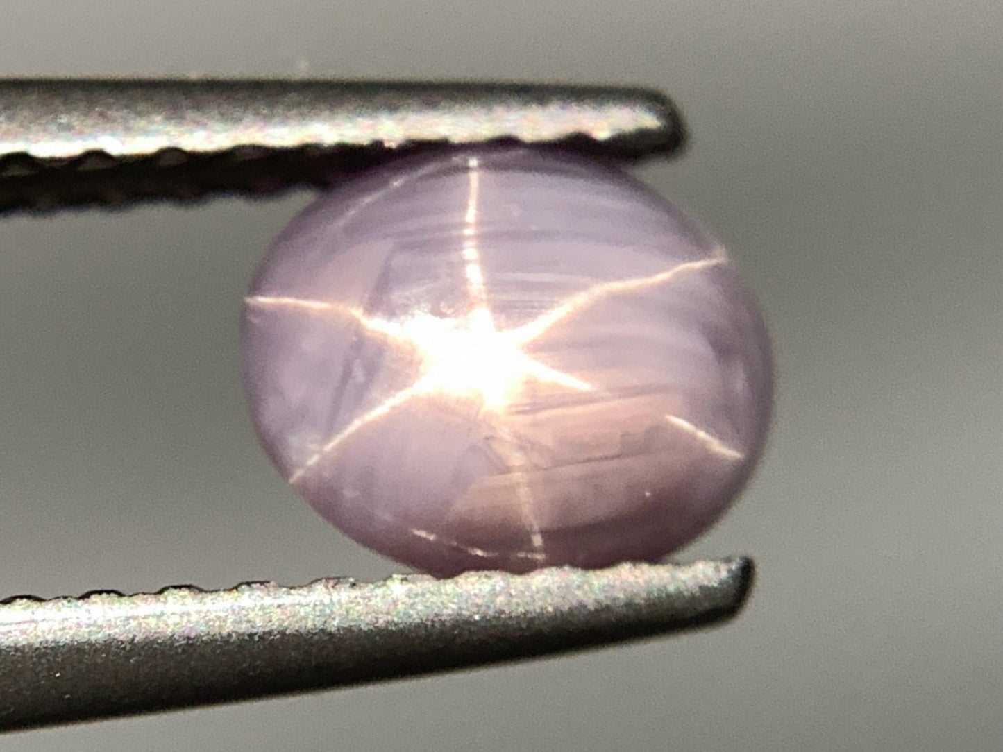 スターサファイア 天然  1.292ct  宝石ソーティング付き  6.3㎜×5.2㎜×3.9㎜  ルース（ 裸石 ）  5178Y