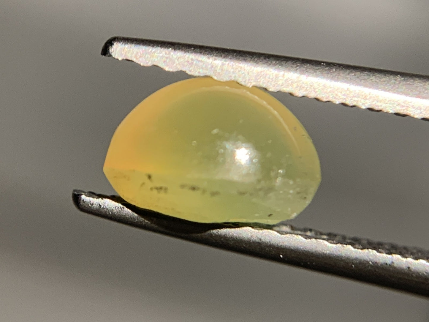 クリソベリルキャッツアイ 1.910ct  宝石ソーティング付き  7.0㎜×5.8㎜×4.5㎜  ルース（ 裸石 ） 2073Y