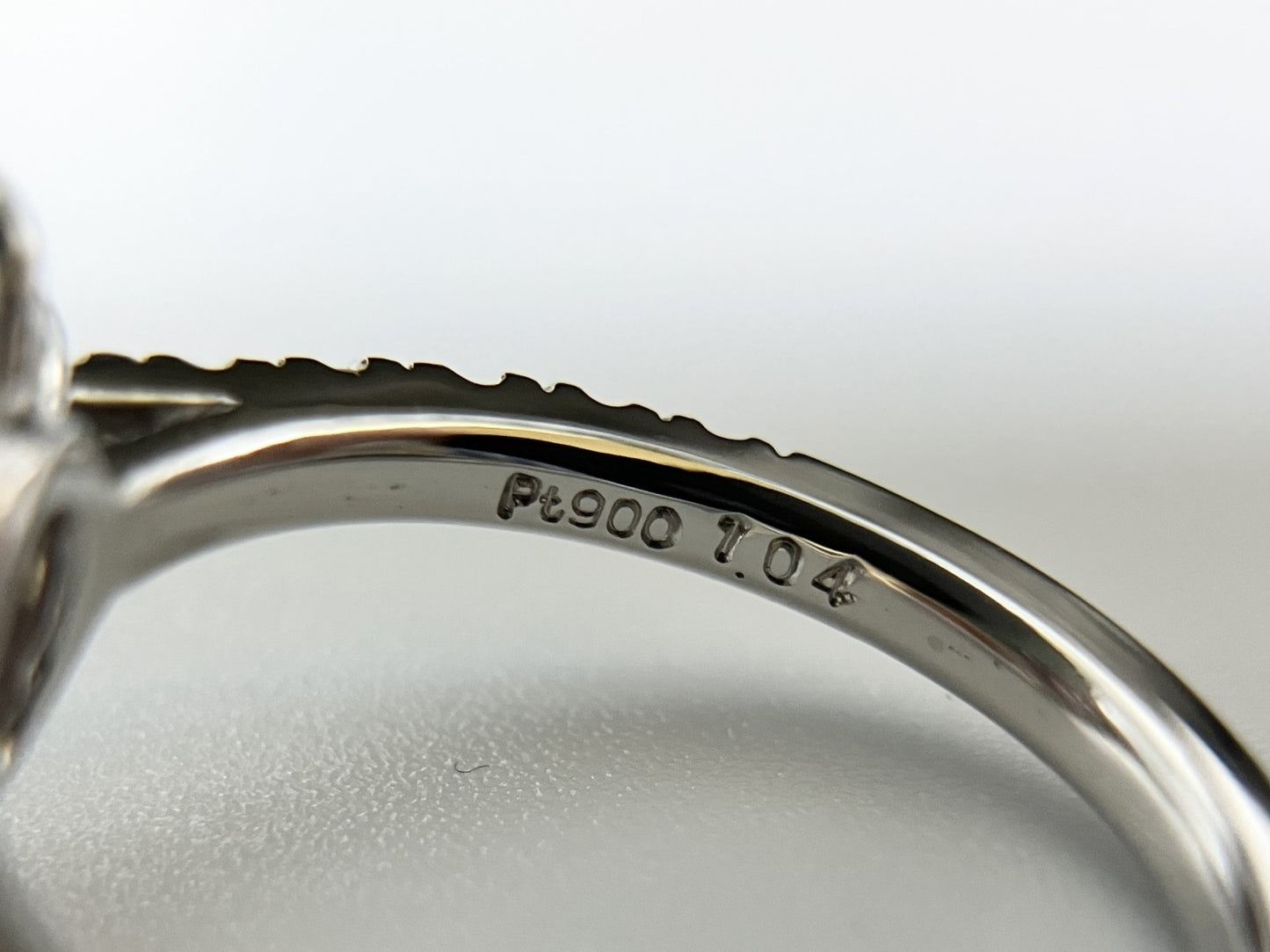 パパラチャサファイア 1.04ct 非加熱 NoHeat AIGS鑑別書 D0.70ct PT900 5.5g 指輪 （JP9号） サイズ直し無料 8583S