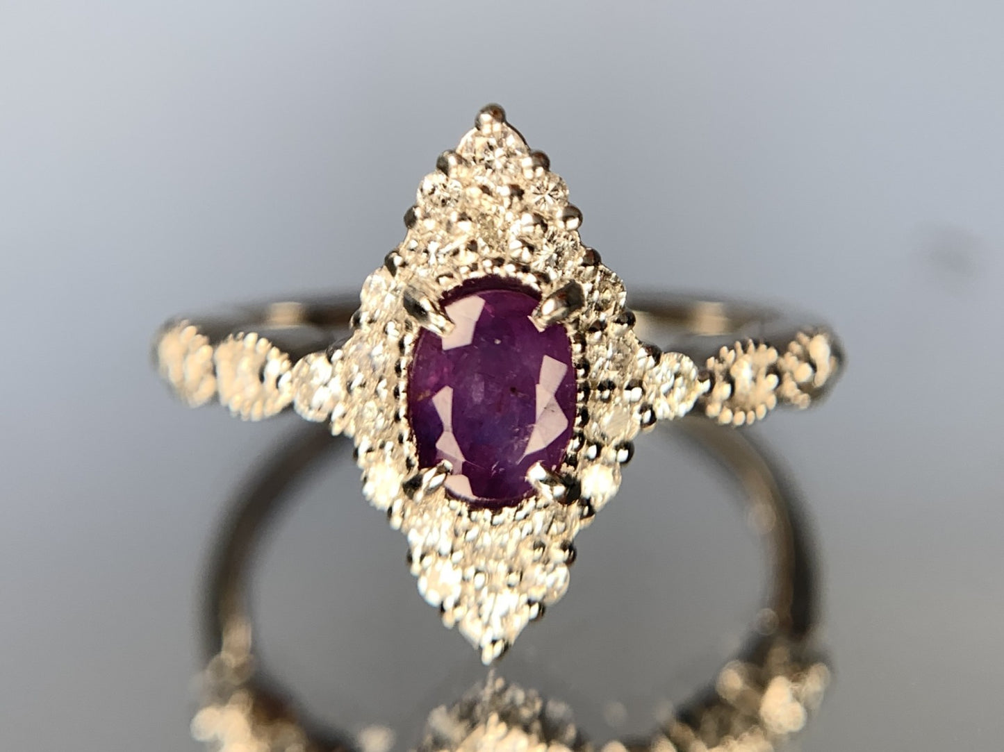 アレキサンドライト 0.51ct ロシア産 Russia GIA鑑別書 D0.25ct PT900 4.10g 指輪 (JP13号) サイズ直し承ります。 5965Y