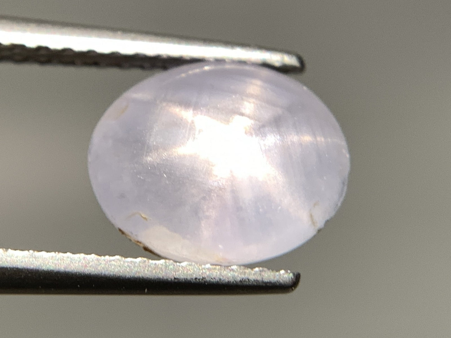 スターサファイア 天然 2.741ct 宝石ソーティング付き 9.4㎜×7.7㎜×3.6㎜ ルース（ 裸石 ） 6994Y