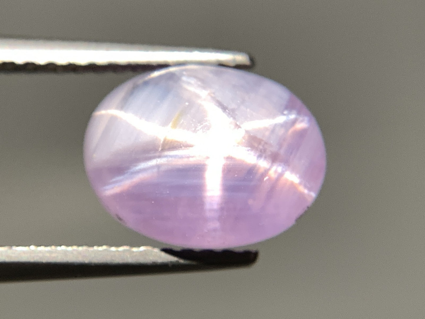 スターサファイア 天然 5.458ct 宝石ソーティング付き 10.1㎜×7.7㎜×6.6㎜ ルース（ 裸石 ） 6996Y