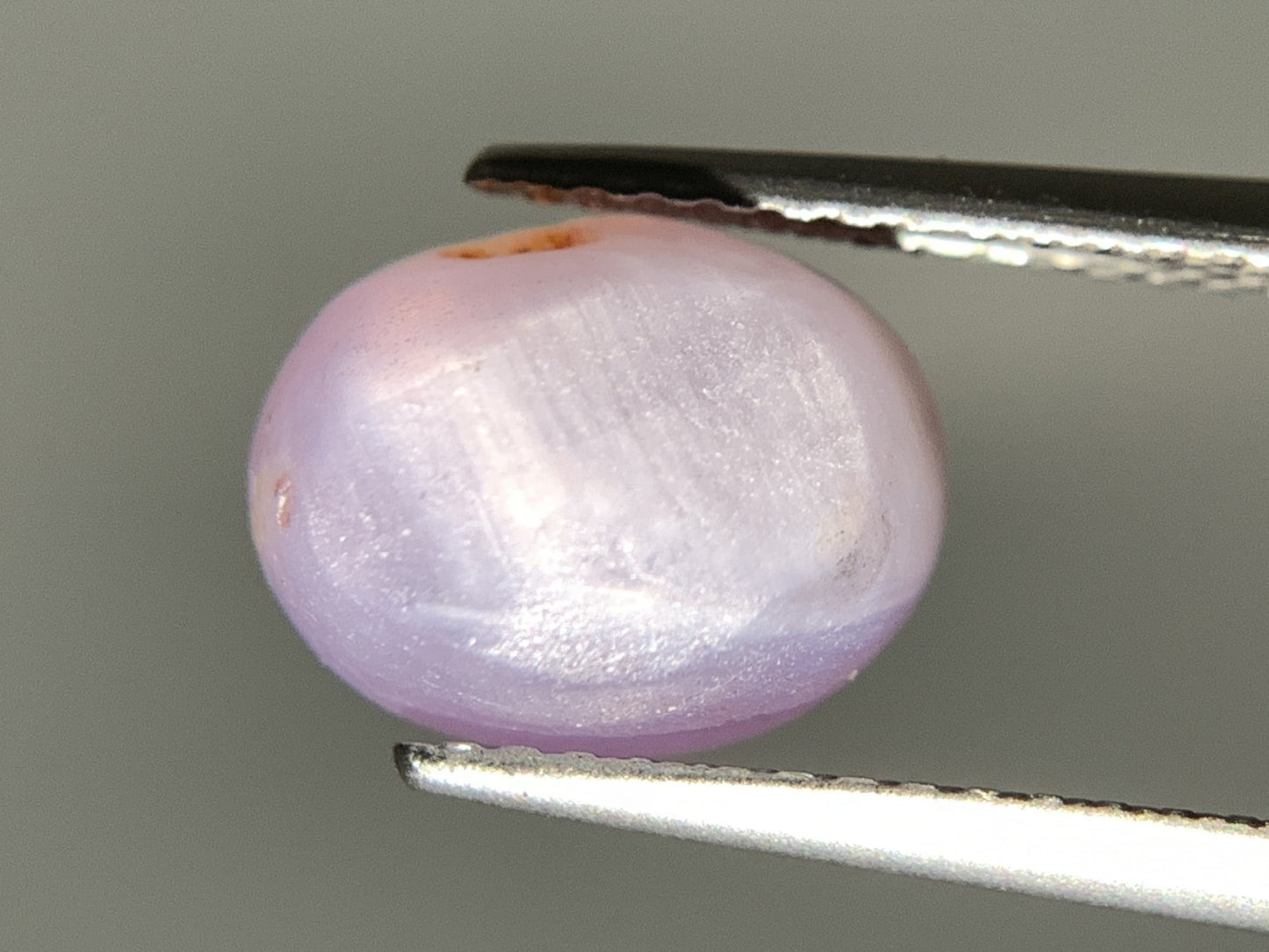 スターサファイア 天然 5.458ct 宝石ソーティング付き 10.1㎜×7.7㎜×6.6㎜ ルース（ 裸石 ） 6996Y