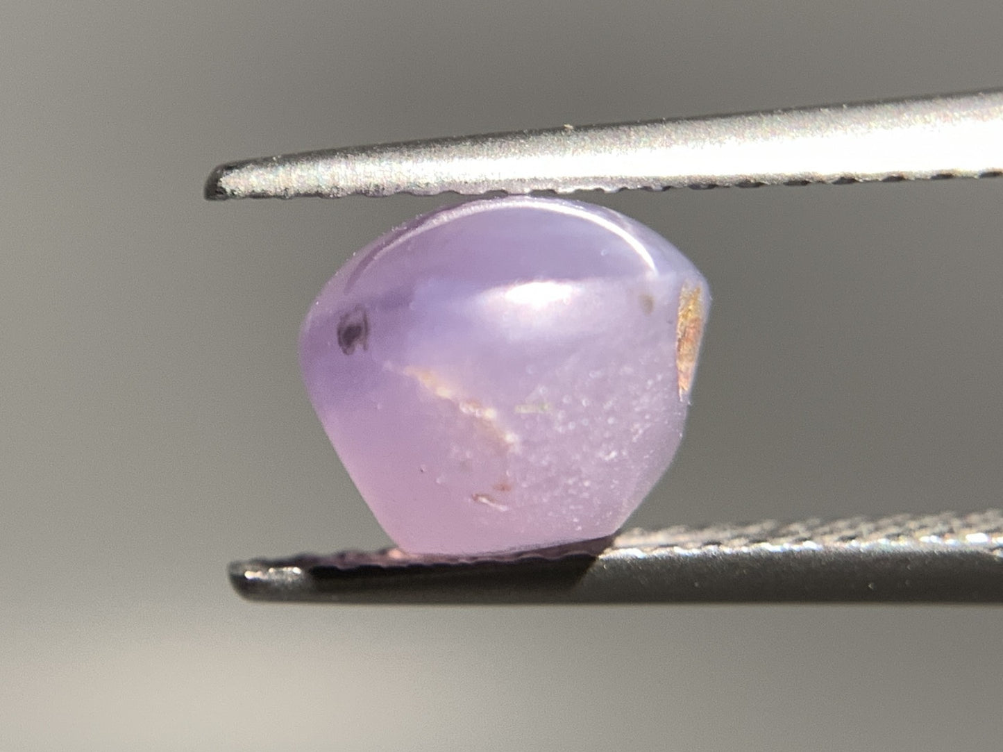 スターサファイア 天然 5.458ct 宝石ソーティング付き 10.1㎜×7.7㎜×6.6㎜ ルース（ 裸石 ） 6996Y