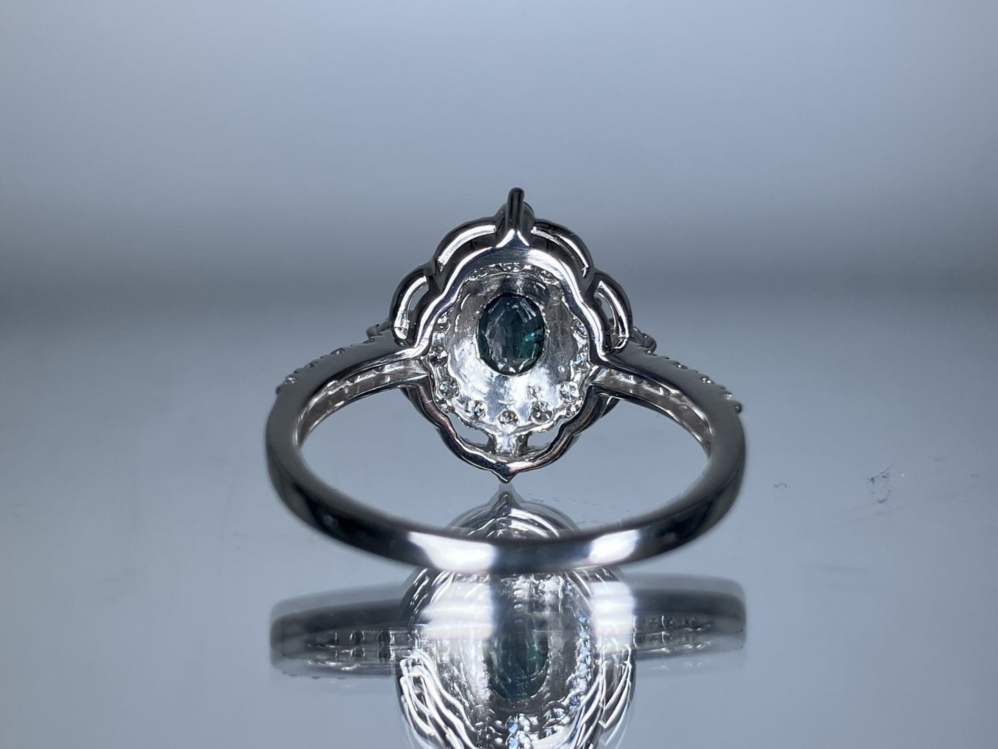 アレキサンドライト 0.43ct ブラジル産 Brazil GIA鑑別書 D0.36ct PT900 4.1g 指輪 （JP12号） サイズ直し無料 6610S